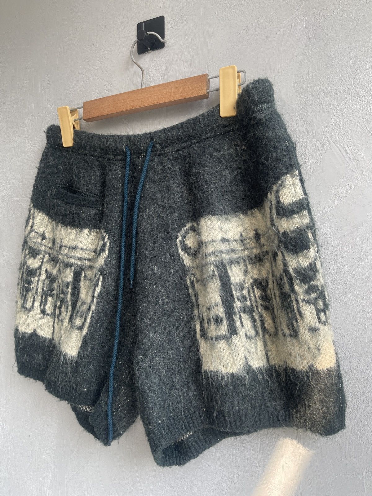Facetasm FACETASM Mohair Knit Shorts Size US 30 / EU 46 - 3 Thumbnail