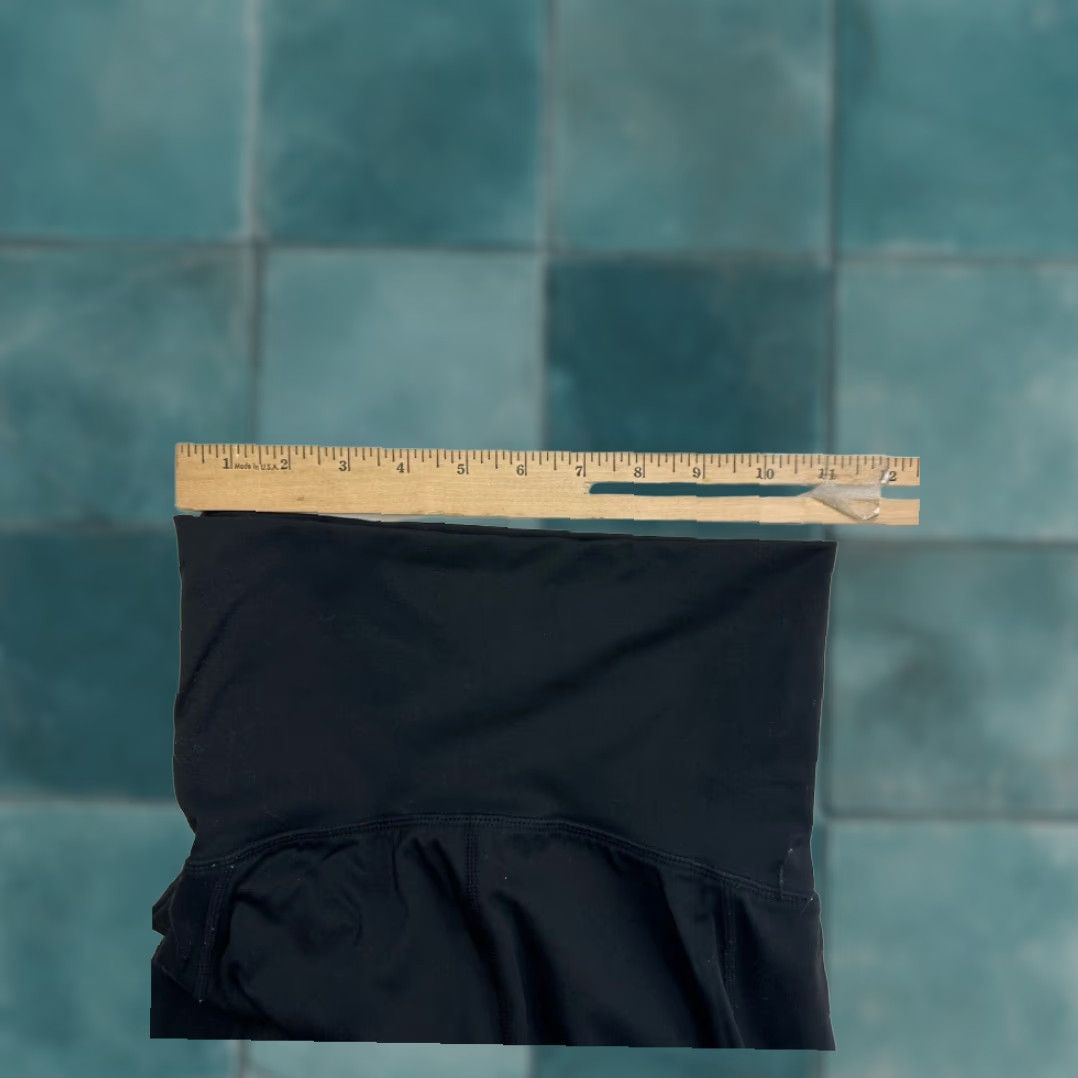 Quince Quince Maternity Leggings Black XS Compression Performance Pockets Womens Size 26" / US 2 / IT 38 - 8 Thumbnail