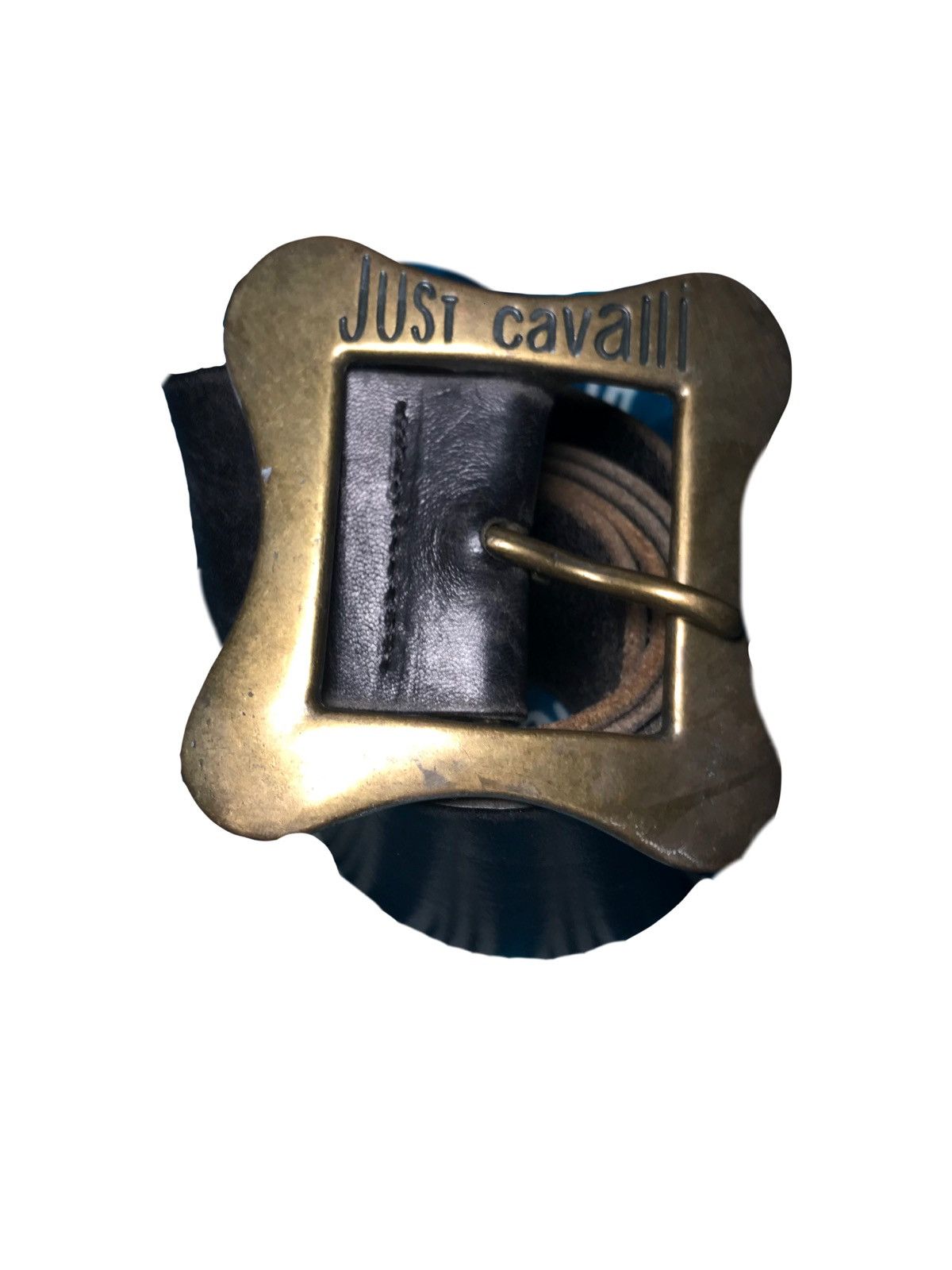 Just Cavalli Just Cavalli vintage leather belt Roberto Cavalli Italy Size 30 - 1 Thumbnail