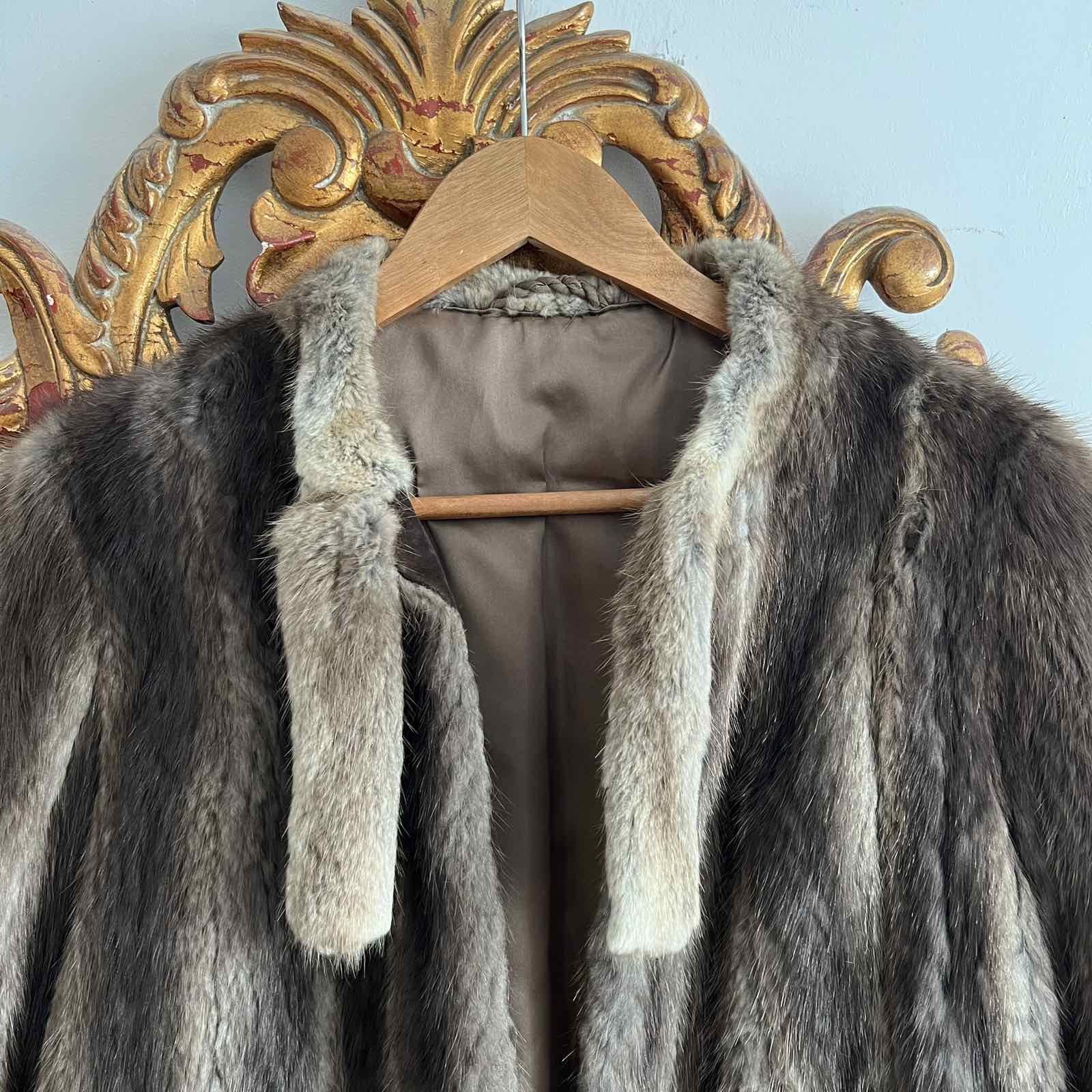 Vintage Vintage Mink coat Saga Furs Beige Jacket Sz M International Size M / US 6-8 / IT 42-44 - 9 Thumbnail