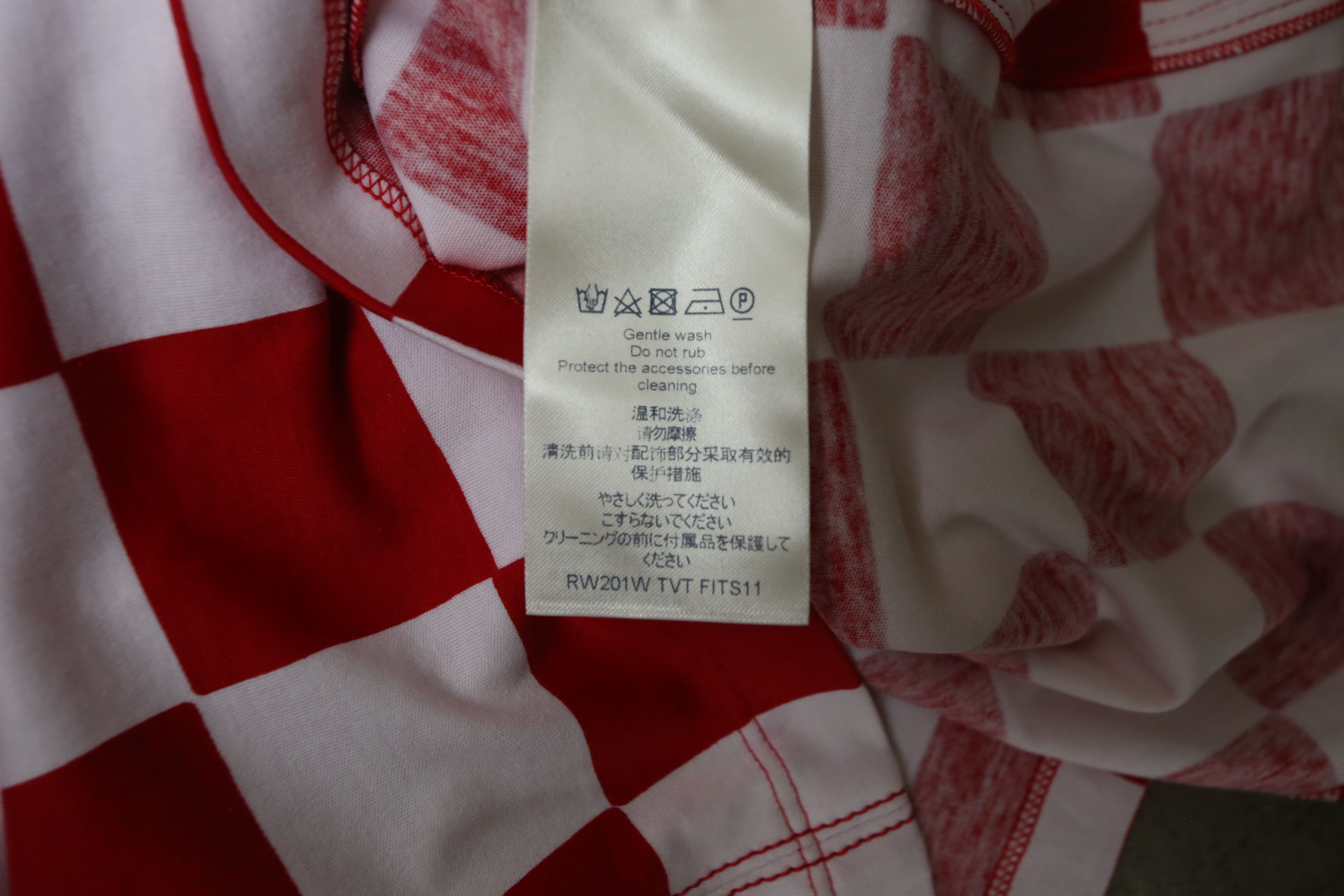 Louis Vuitton Louis Vuitton - S/S 20 - Damier Tee Size S / US 4 / IT 40 - 7 Thumbnail