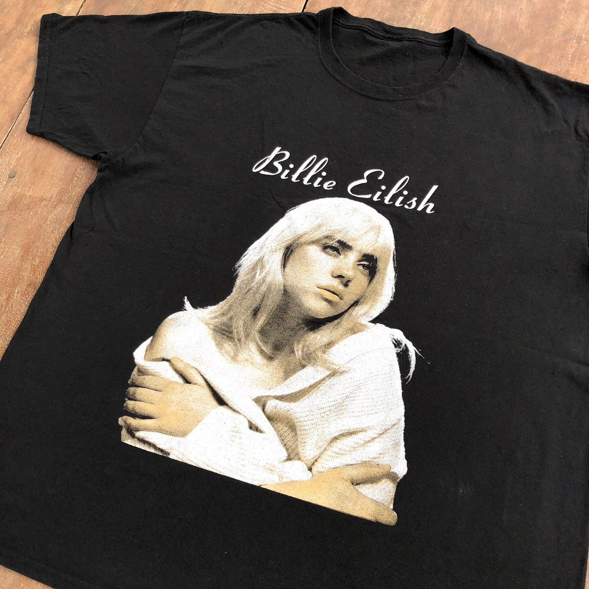 Band Tees Billie Eilish Tour Rare Shirt Size US XL / EU 56 / 4 - 1 Thumbnail