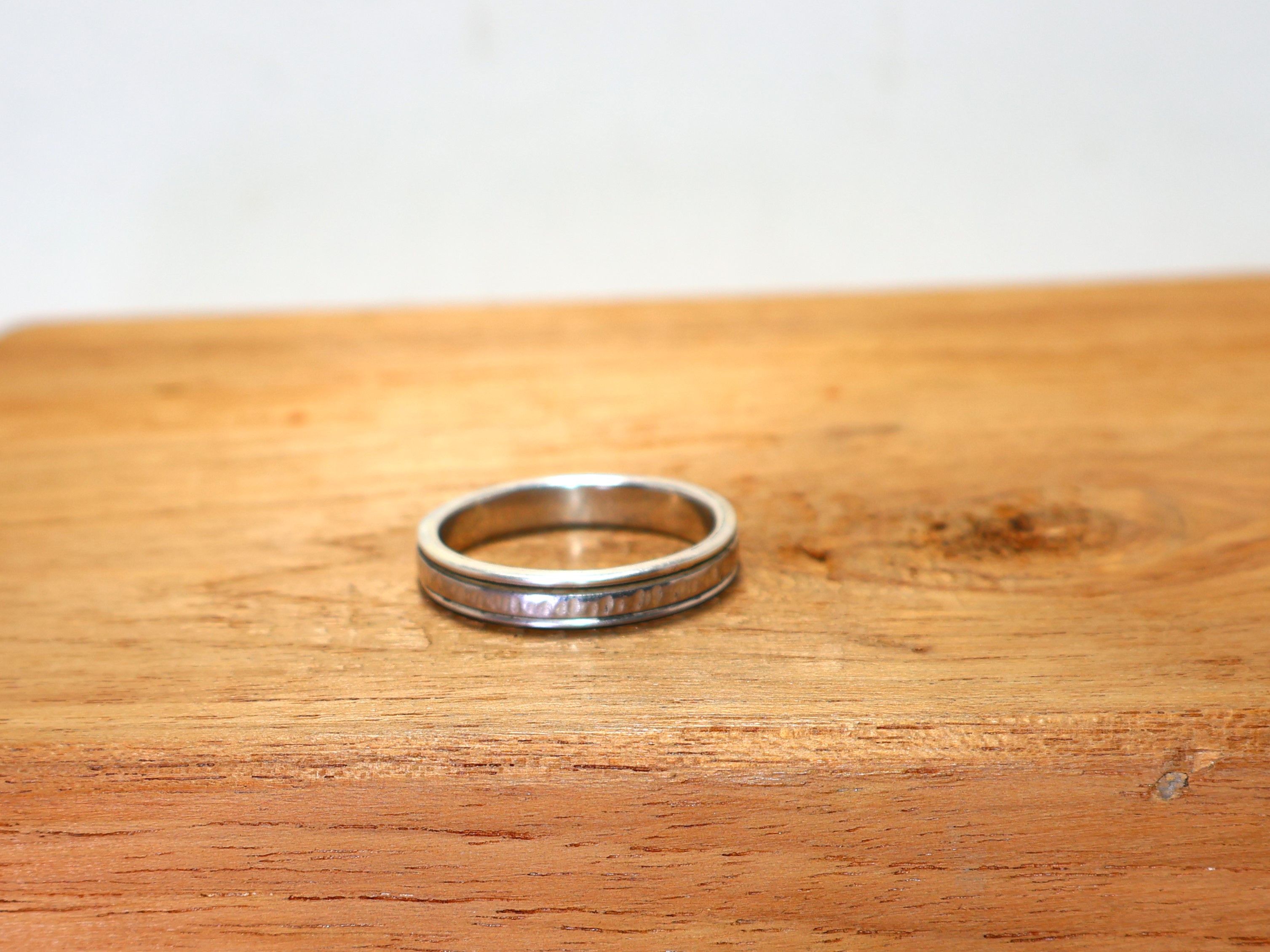 Handmade Spinner Ring, 925 Silver Ring, Fidget Ring, Minimalist Size ONE SIZE - 2 Thumbnail