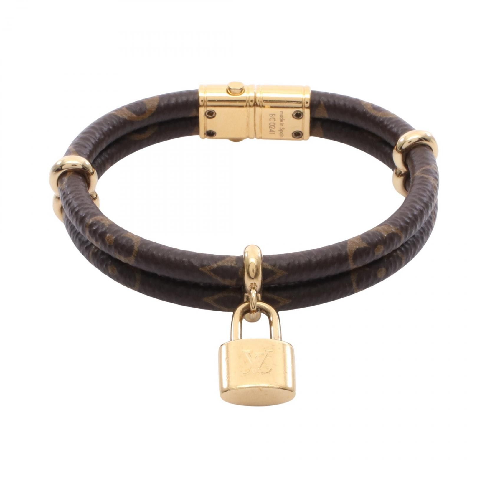 Louis Vuitton Louis Vuitton Louis Vuitton Keep It Twice Bracelet Textile Bracelet DUTY FREE for USA Size ONE SIZE - 1 Thumbnail