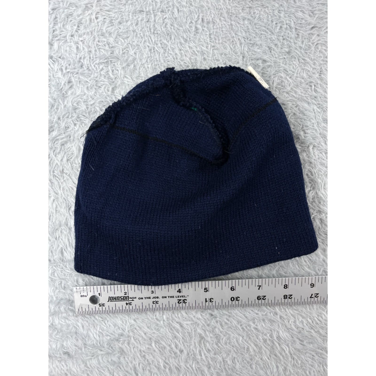 Vintage VINTAGE The Frank Doolittle Beanie Knit Hat Adult One Size Blue Ultralight Lightweight Winter Outdoors Ski] Size ONE SIZE - 5 Thumbnail