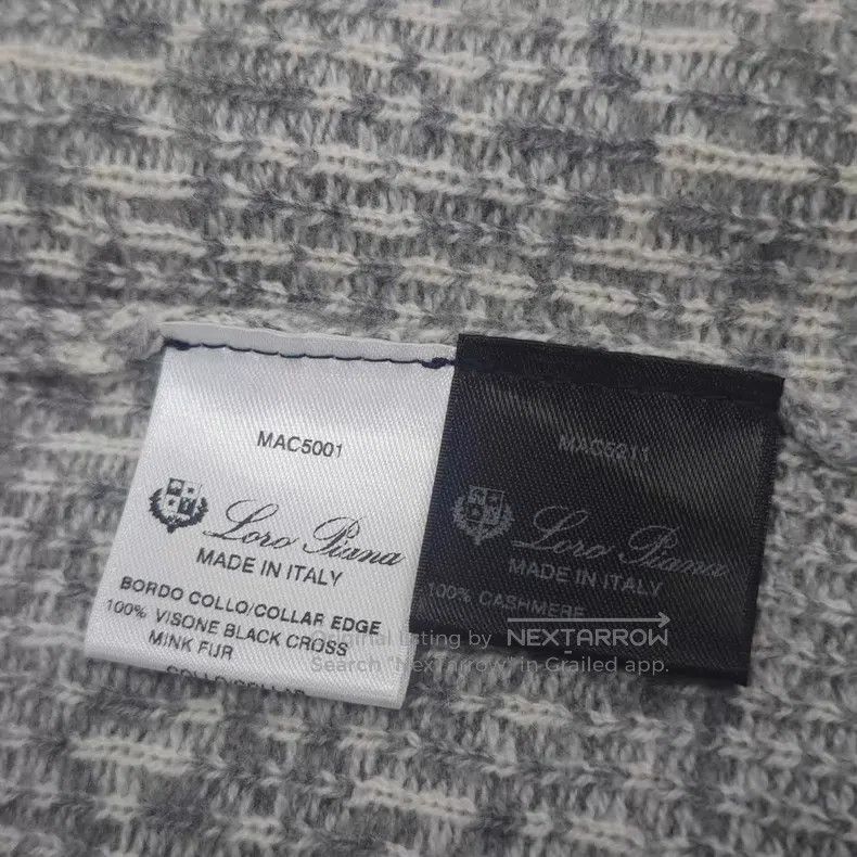 Loro Piana Loro Piana Grey Lamb Fur Collar Cashmere Coat Size XS / US 0-2 / IT 36-38 - 6 Thumbnail