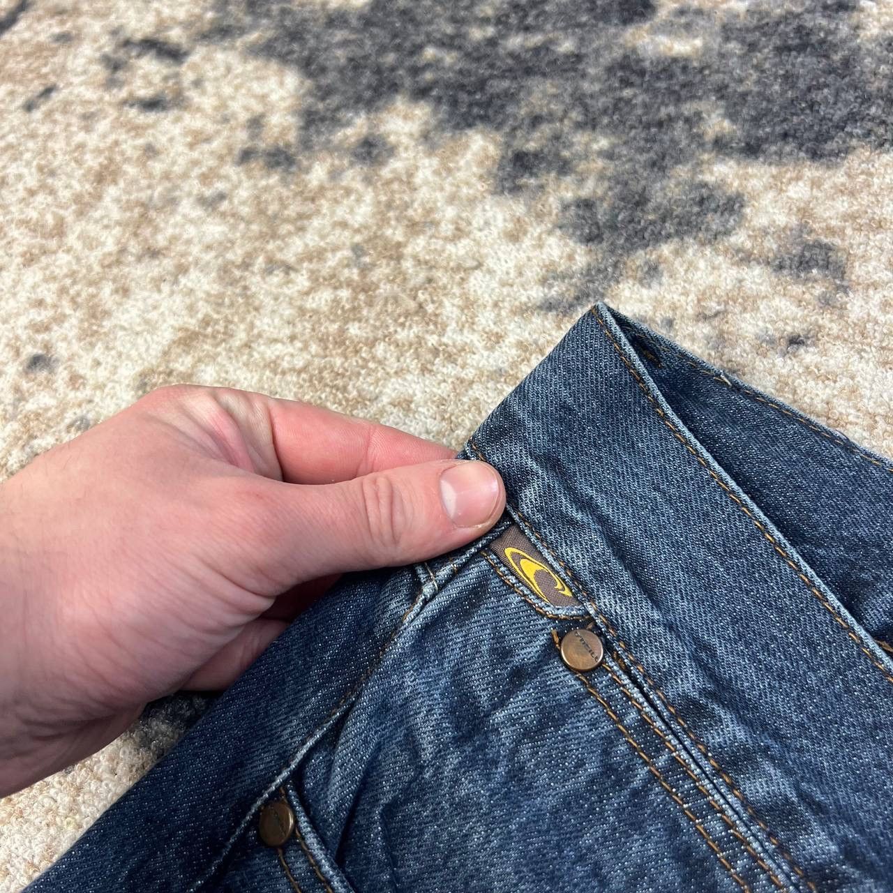 O'Neill Oneill Vintage Y2K Mini Logo Distressed Denim Jeans Size US 32 / EU 48 - 8 Thumbnail