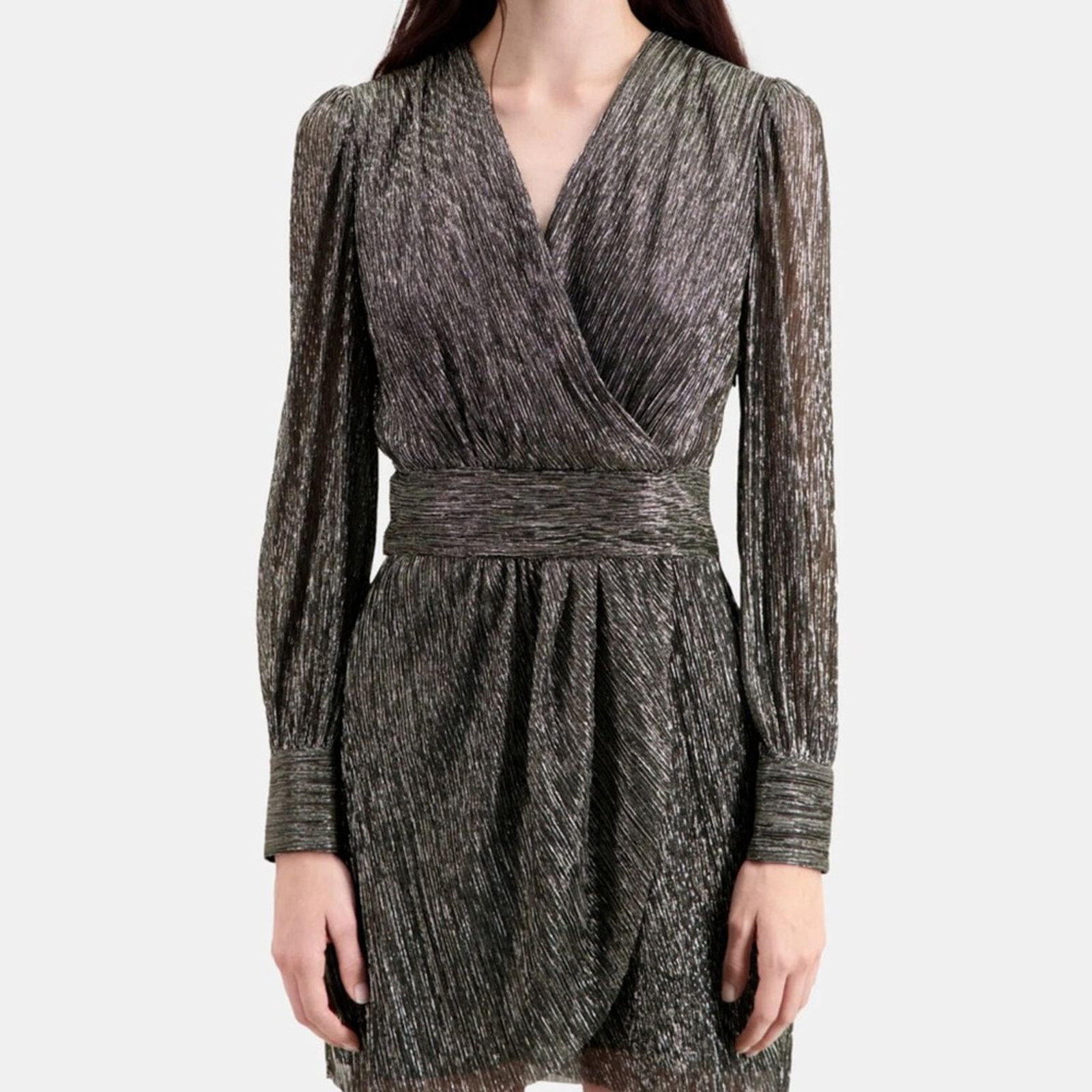 The Kooples NWT!! The Kooples women lurex mini dress size 0 or S 415$ Size XS / US 0-2 / IT 36-38 - 3 Thumbnail