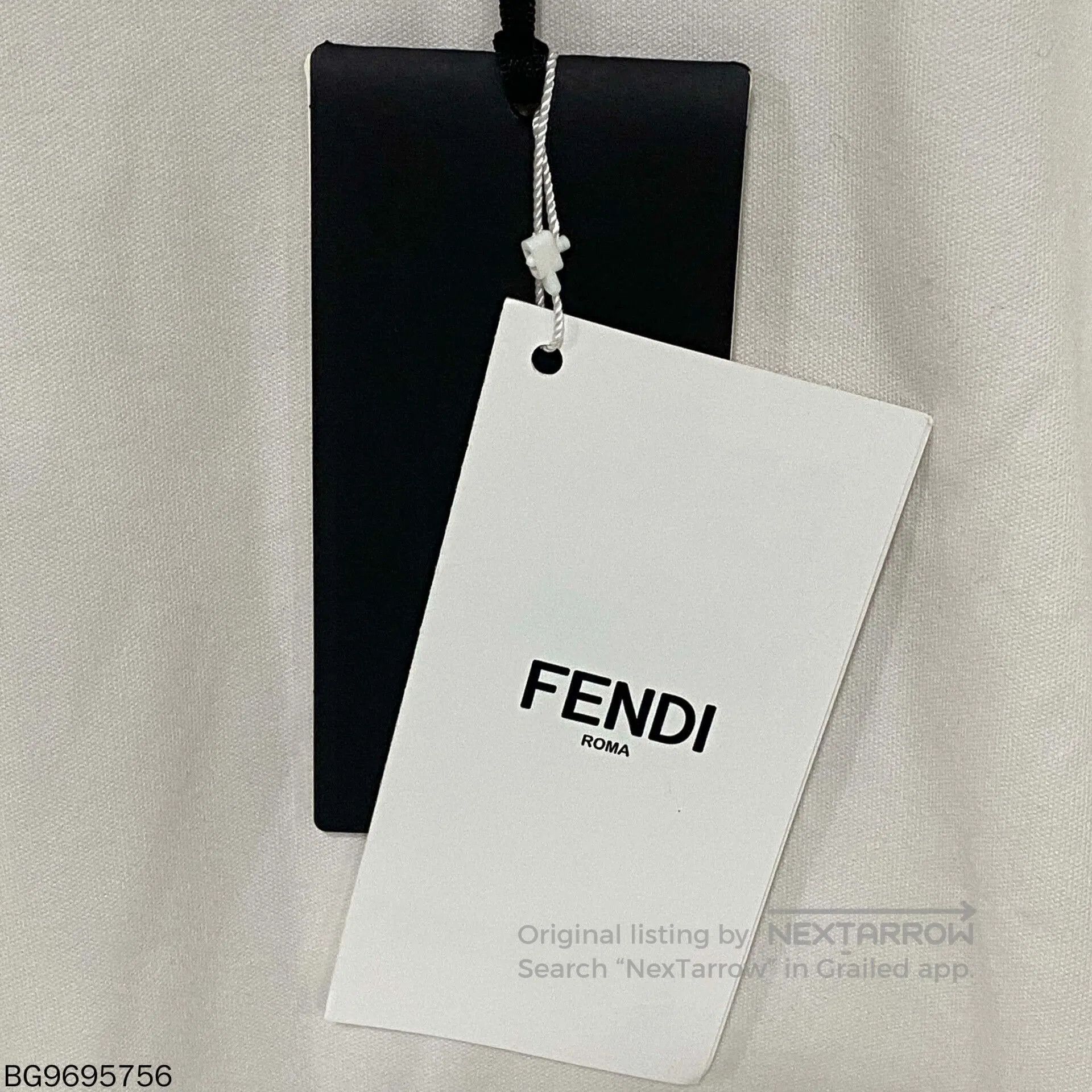 Fendi FENDI Cuff Double F Pocket Tee. Size US S / EU 44-46 / 1 - 5 Thumbnail
