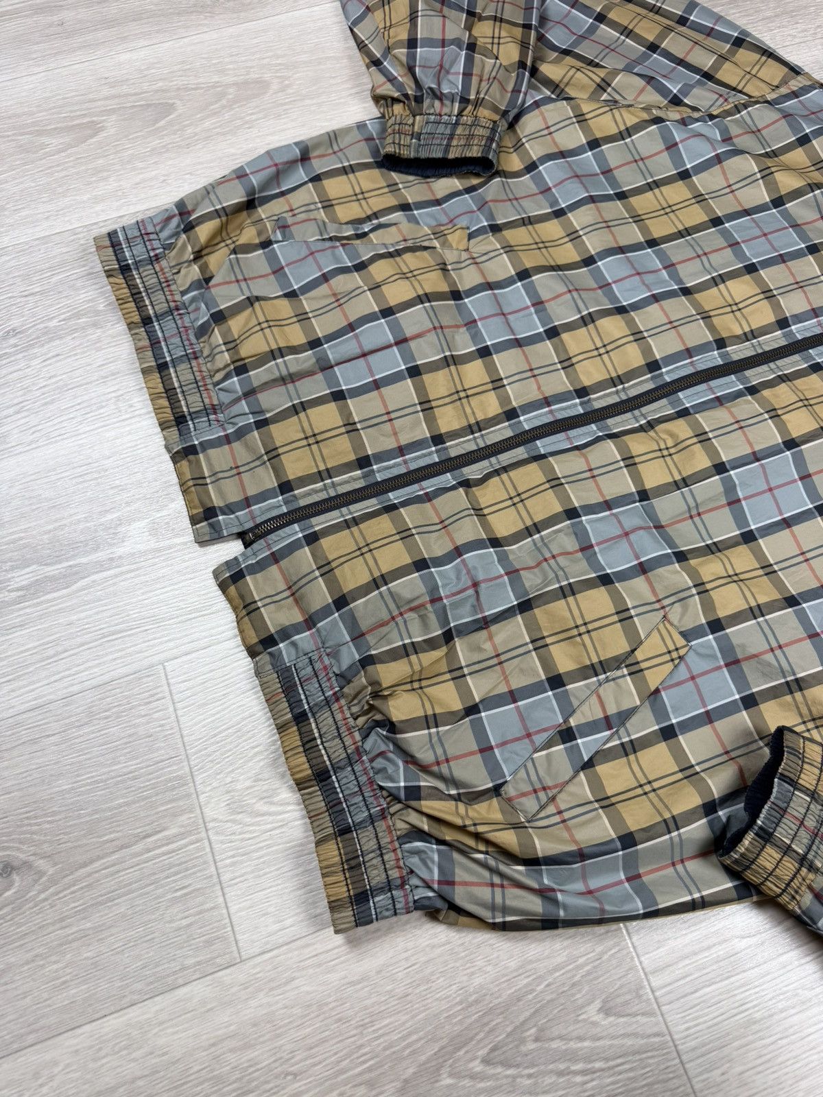 Barbour Barbour Men’s Jacket Reversible Plaid Checkered Windbreaker Size US XL / EU 56 / 4 - 6 Thumbnail