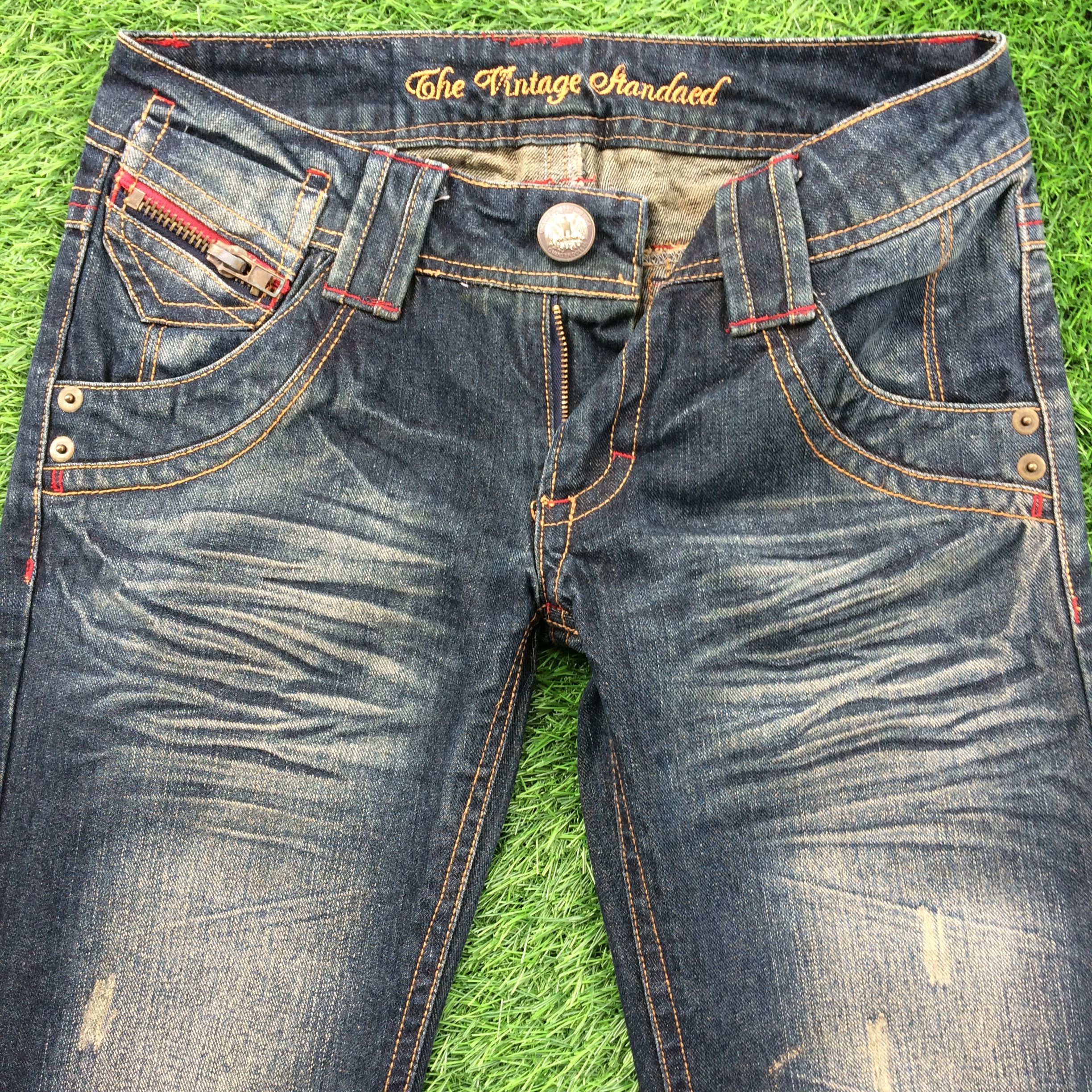 Japanese Brand Japanese Low Rise Flare Jeans D-901 Size 27" / US 4 / IT 40 - 3 Thumbnail