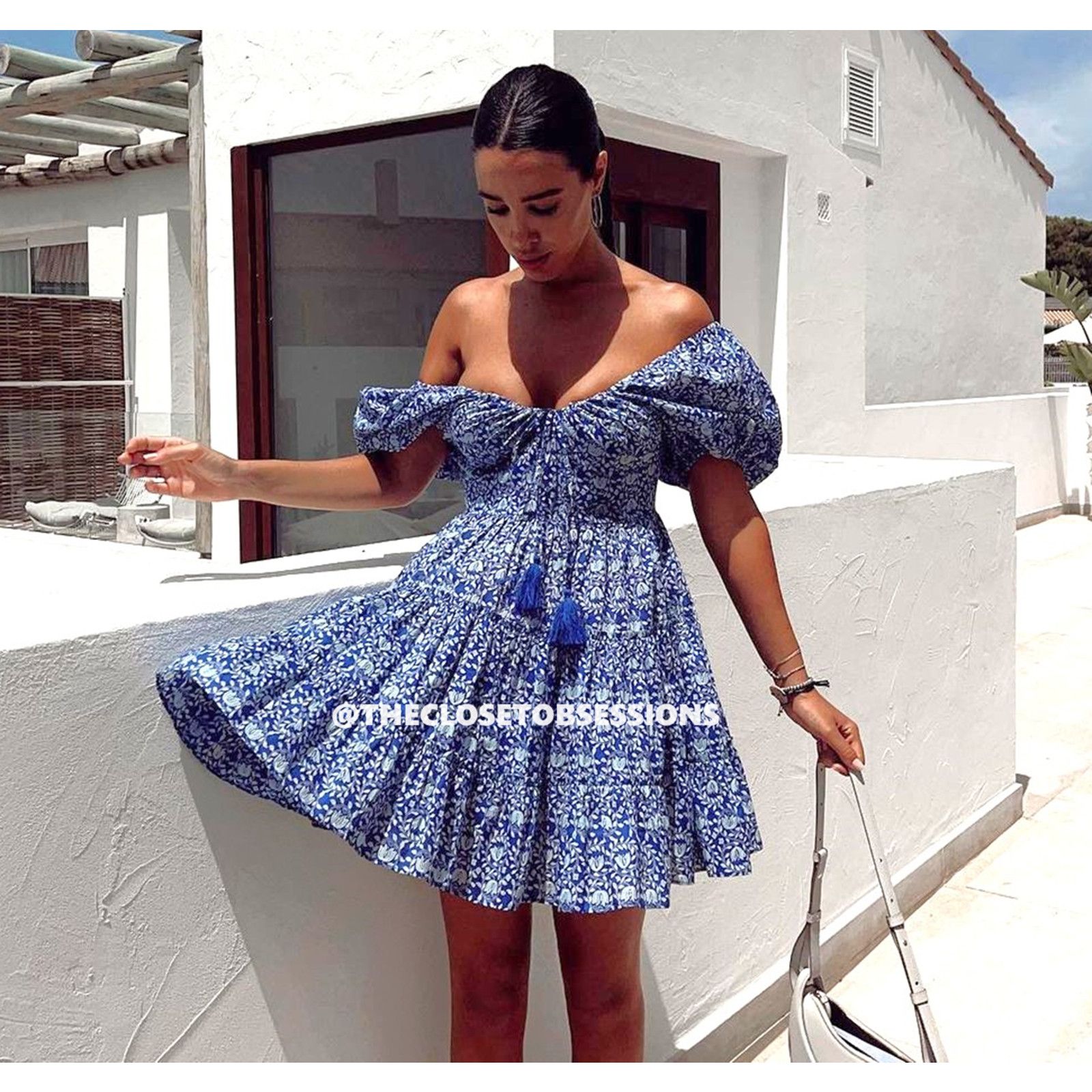 Zara ZARA BLOGGER FAVE!!! A-Line Dress with Balloon Sleeves NWT Size L / US 10 / IT 46 - 9 Thumbnail