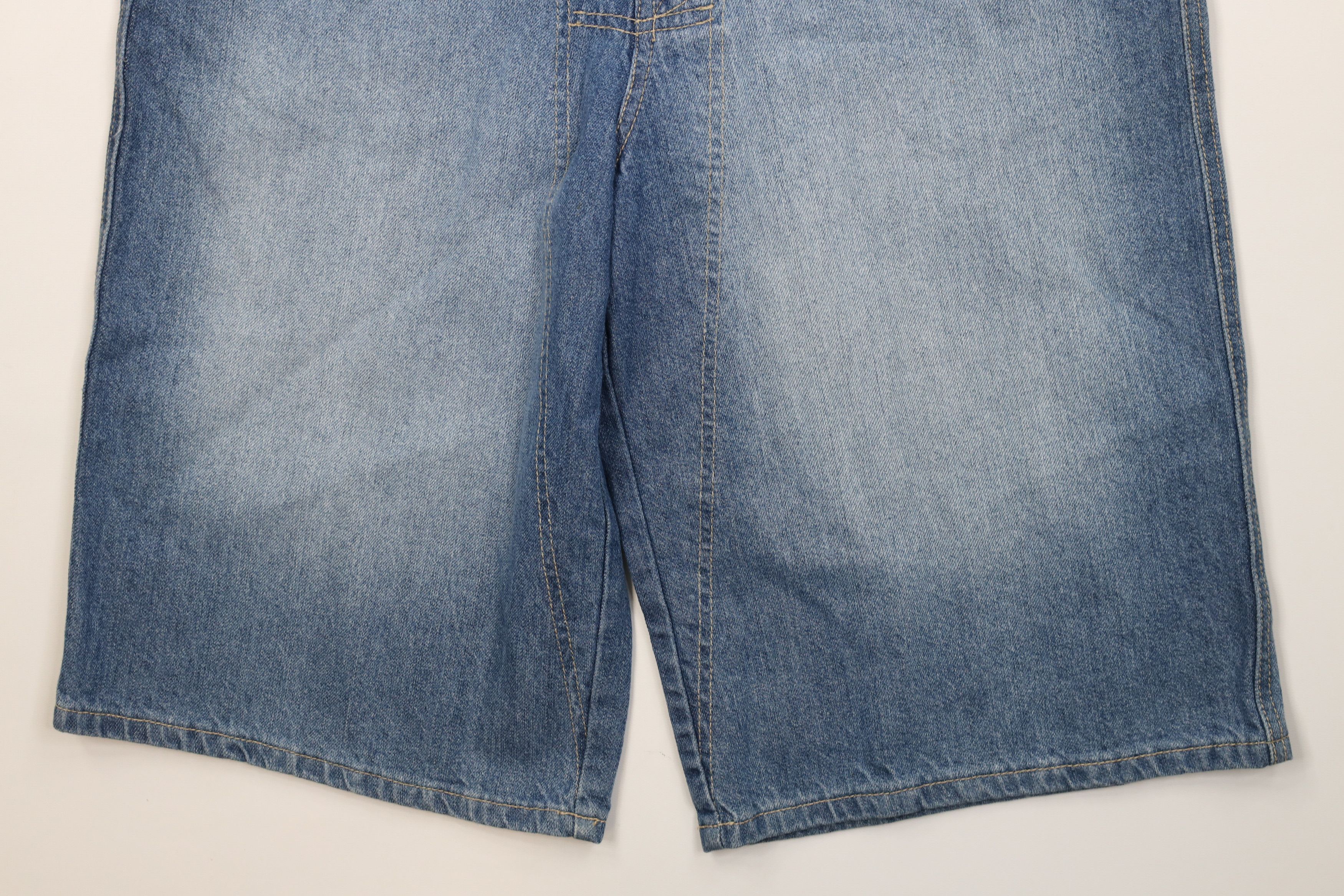 Marithe + Francois Girbaud Deadstock Vintage 90s Marithe Francois Girbaud Denim Shorts Size US 31 - 4 Thumbnail