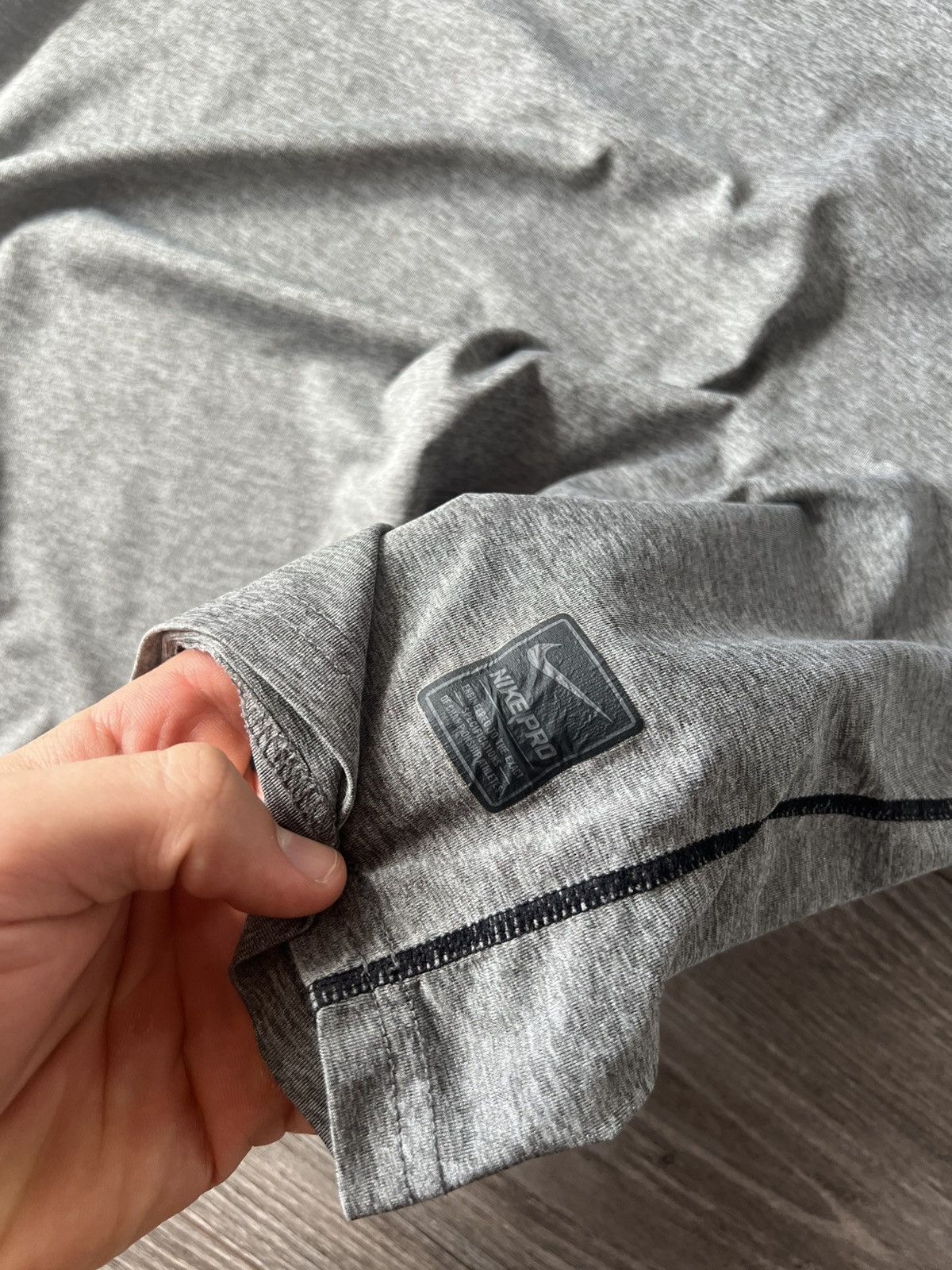 Nike ‼️Nike Pro Combat Big Logo Dri-Fit Fitted Termo T-Shirt‼️ Size US XL / EU 56 / 4 - 7 Thumbnail