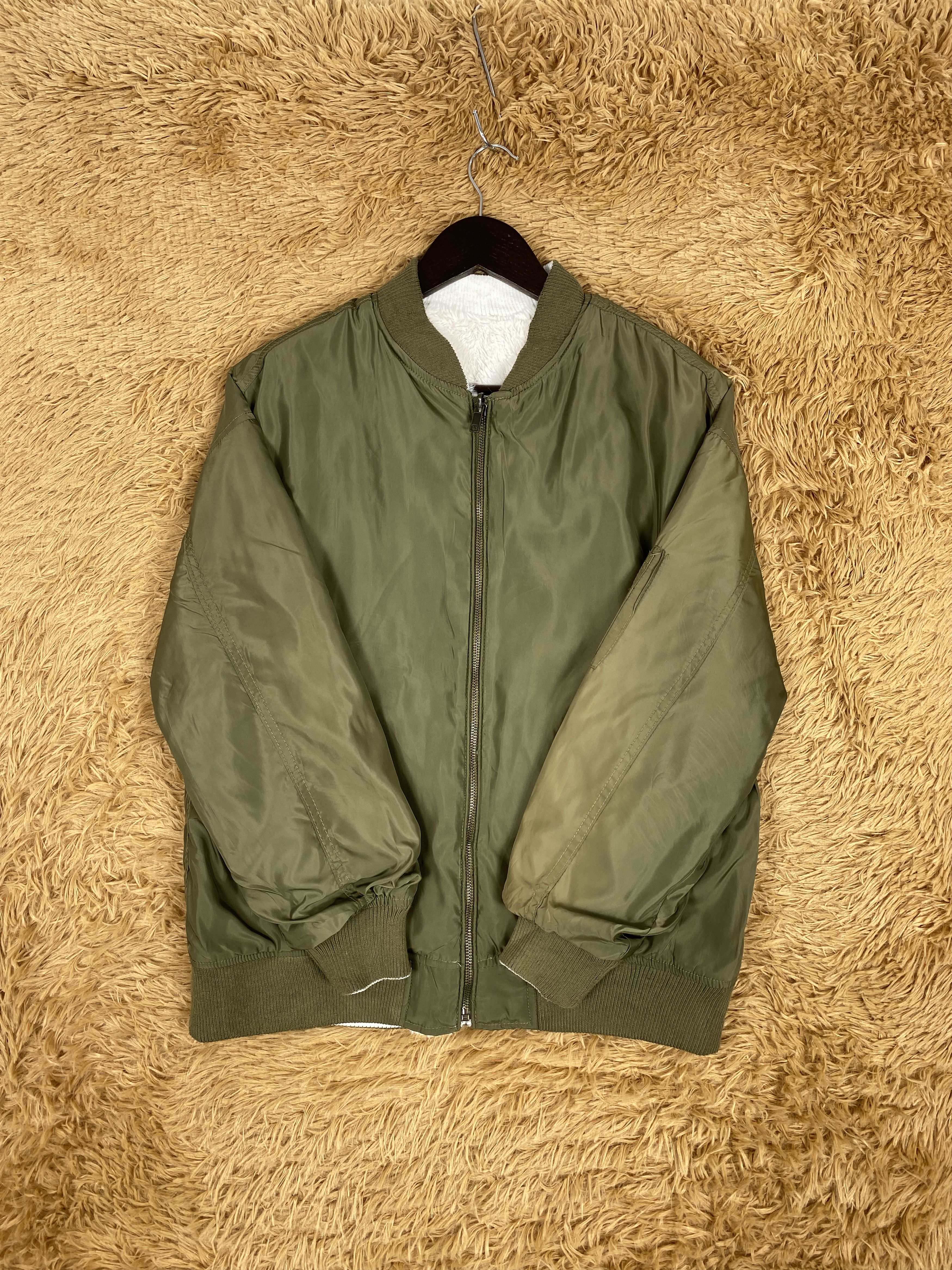Japanese Brand Vintage Alicia Pageboy Reversible Bomber Jacket Size US S / EU 44-46 / 1 - 3 Thumbnail