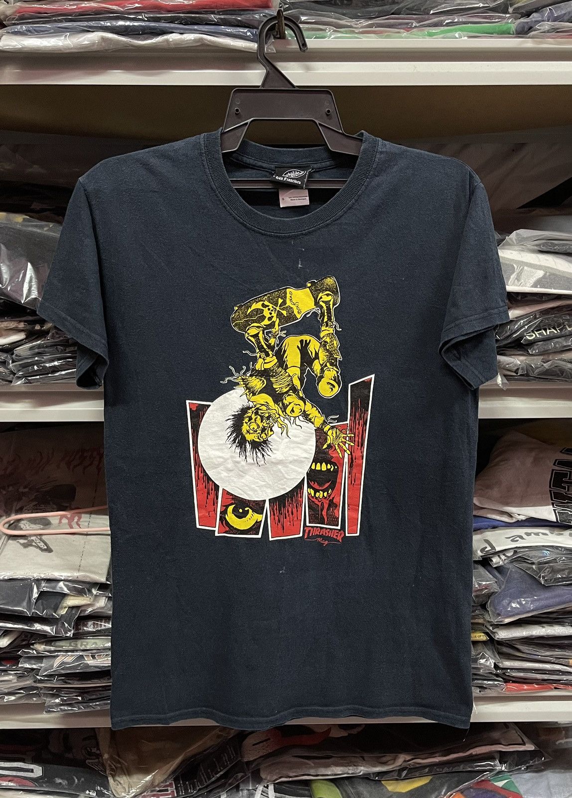 Thrasher Streetwear x Thrasher Pushead 🔥🔥🔥 Size US S / EU 44-46 / 1 - 1 Thumbnail