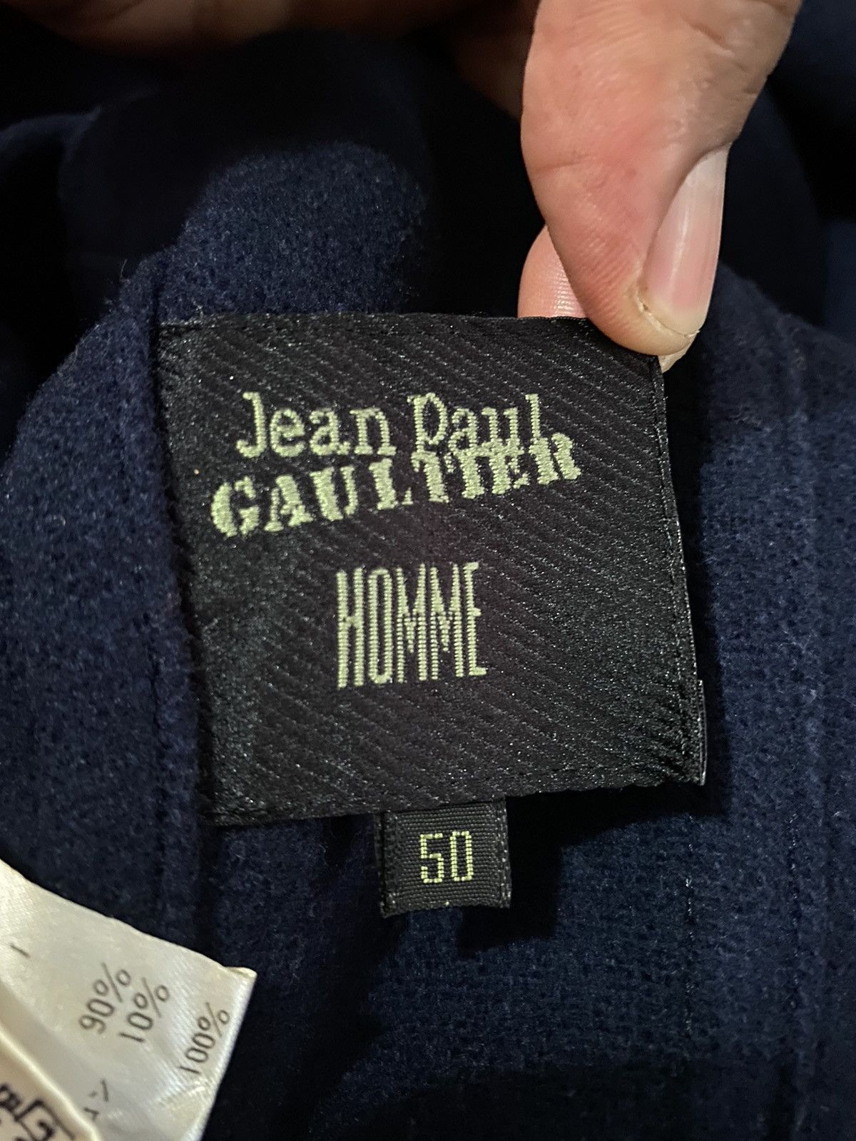 Jean Paul Gaultier Jean Paul Gaultier Homme wool jacket Size US S / EU 44-46 / 1 - 7 Thumbnail