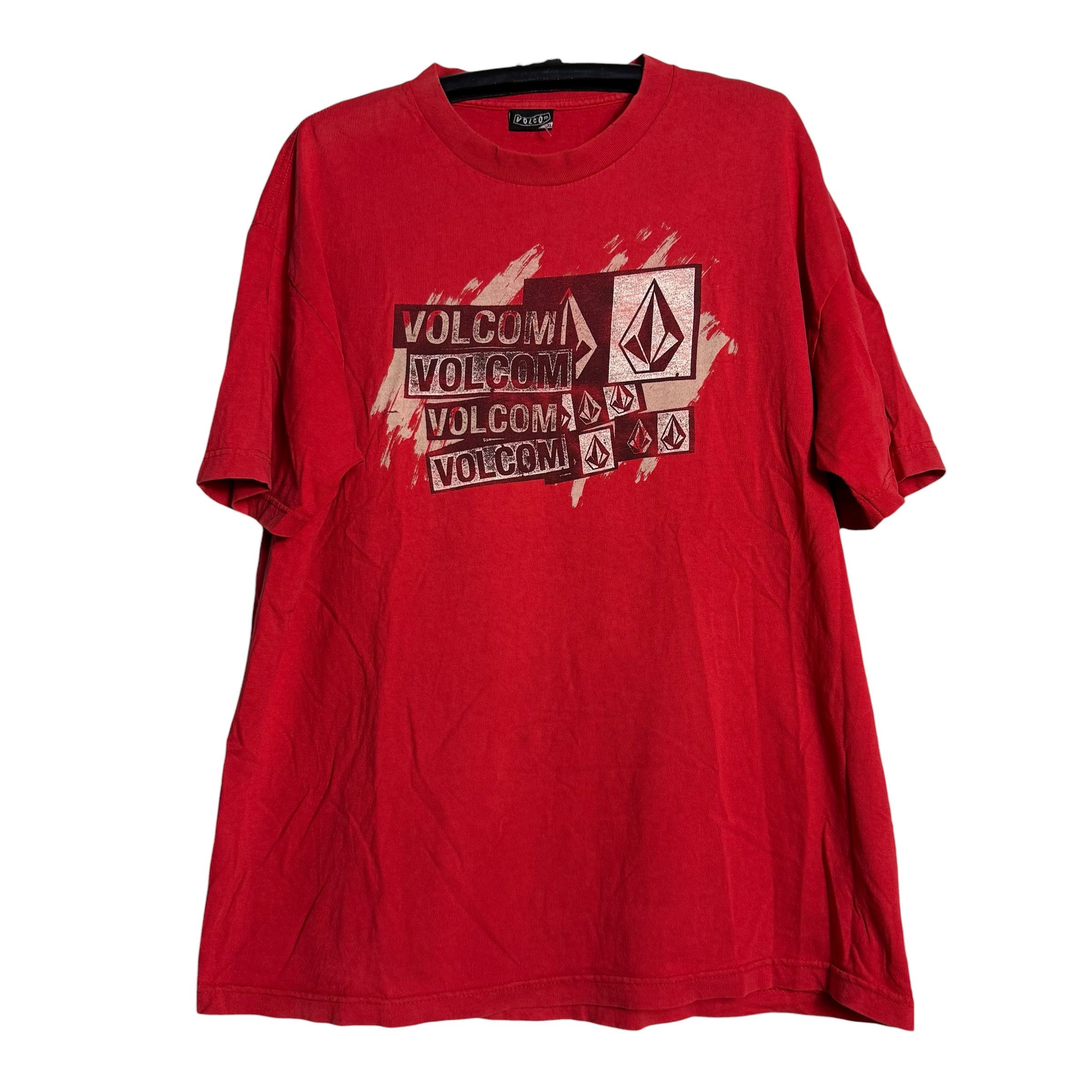 Volcom 🔥RARE🔥Vintage Volcom Skateboard Crisp Stone T-shirt Size US XL / EU 56 / 4 - 1 Thumbnail