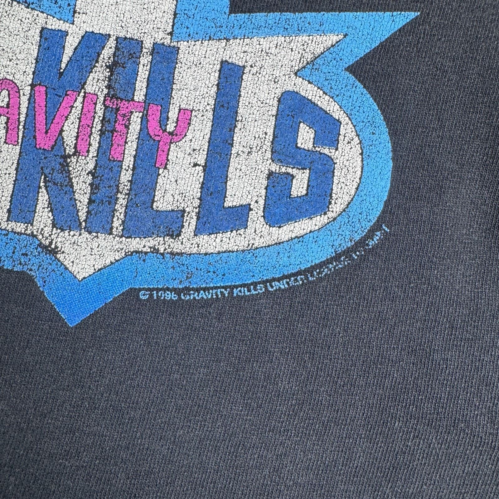 Other Vintage Gravity Kills T-Shirt Mens Large Black Industrial Size US L / EU 52-54 / 3 - 3 Thumbnail