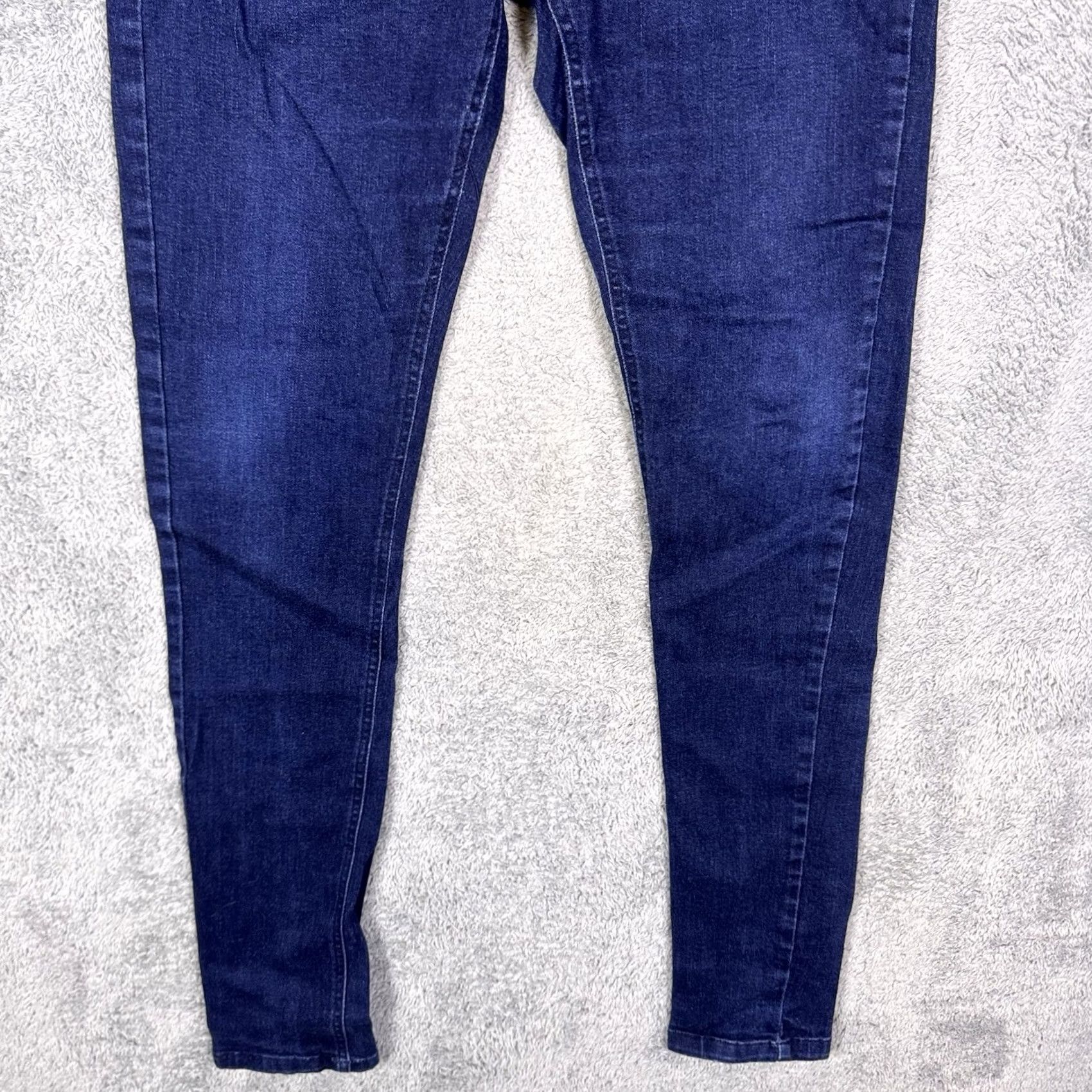 Vintage Barbell Apparel Jeans Mens 30x34 Blue Athletic Fit Stretch Denim Dark USA Made Shirt? Size US 30 / EU 46 - 3 Thumbnail