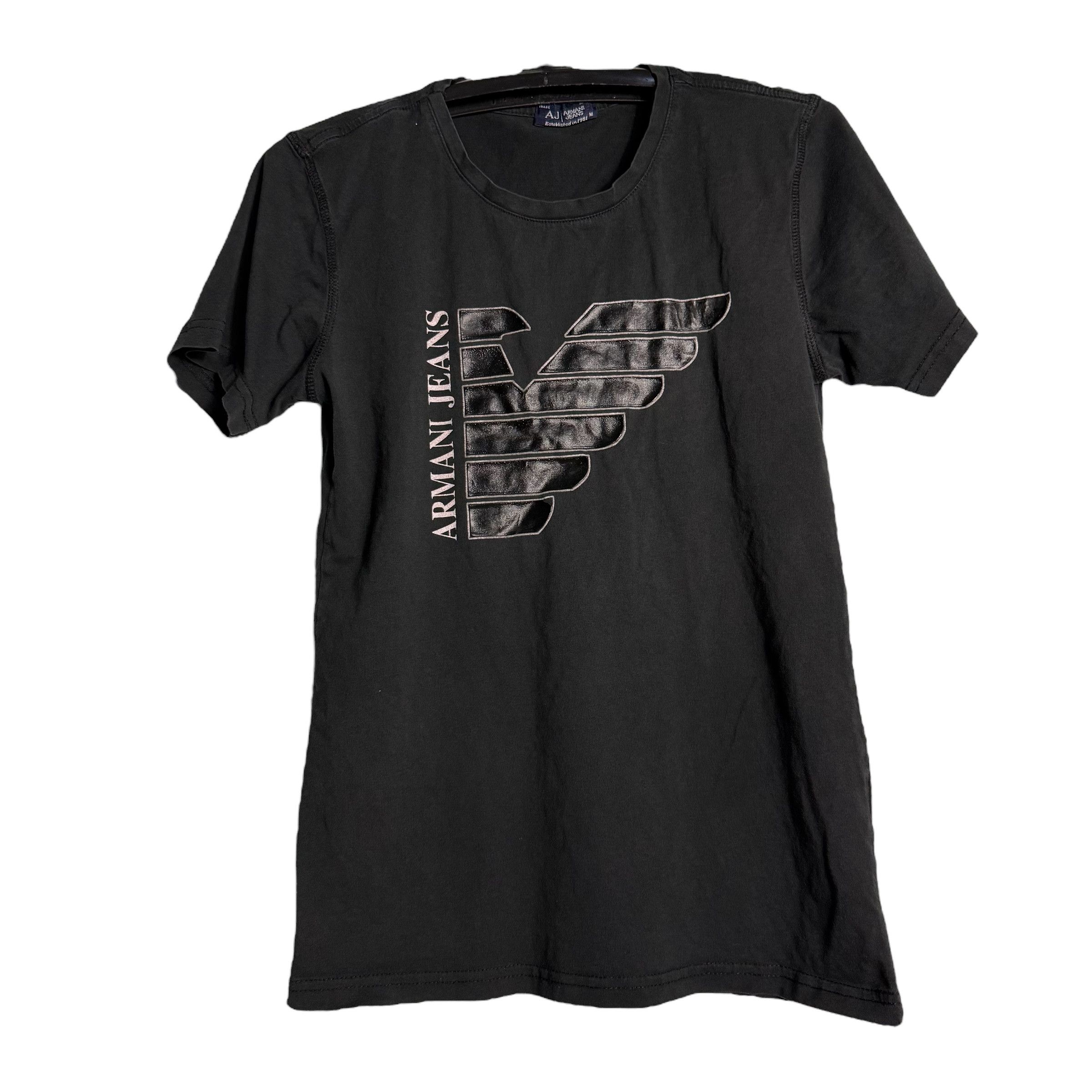 Armani 🔥RARE🔥Vintage Armani Jeans AJ OG T-shirt Size M / US 6-8 / IT 42-44 - 1 Thumbnail