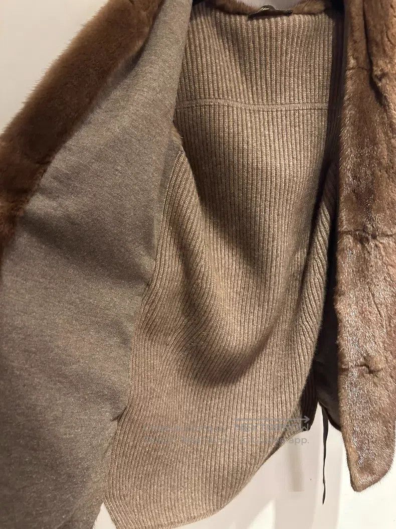 Loro Piana Loro Piana Hooded Mink Cashmere Vest Size XS / US 0-2 / IT 36-38 - 7 Thumbnail