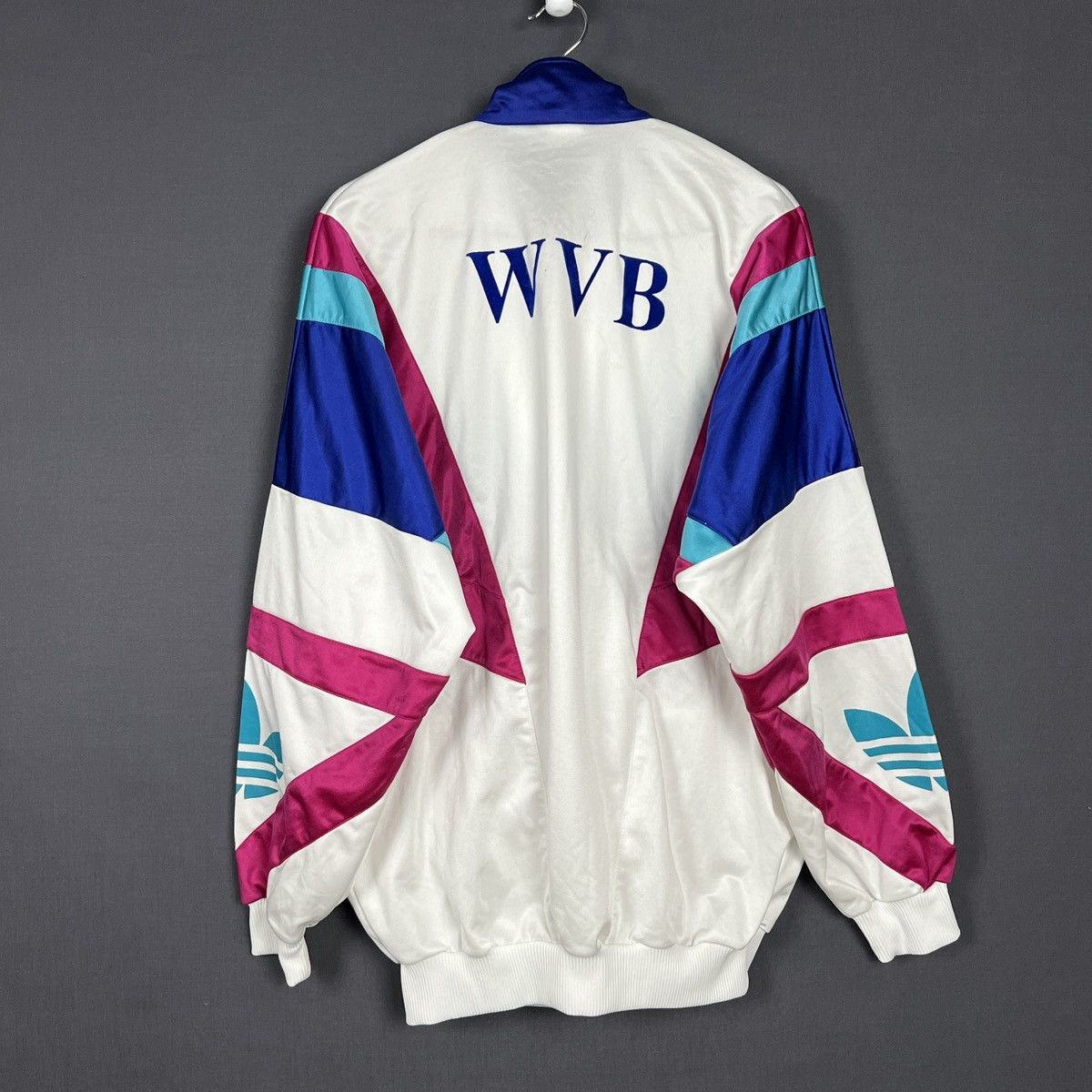 Adidas 80s Adidas KSV wvb Vintage multicolour Track Jacket size L Size US L / EU 52-54 / 3 - 5 Thumbnail