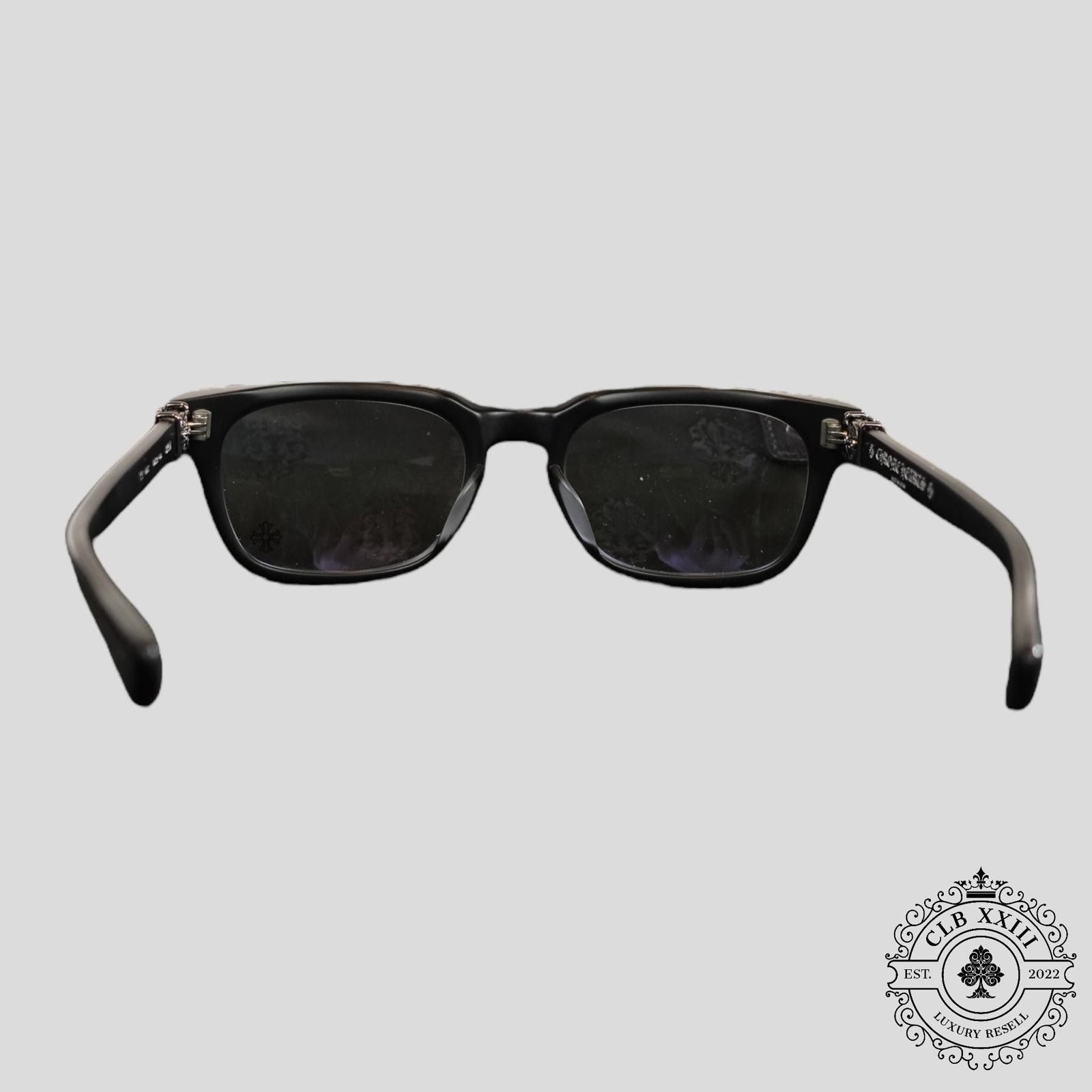 Chrome Hearts Chrome Hearts Grim Glasses in Matte Black Size ONE SIZE - 7 Thumbnail