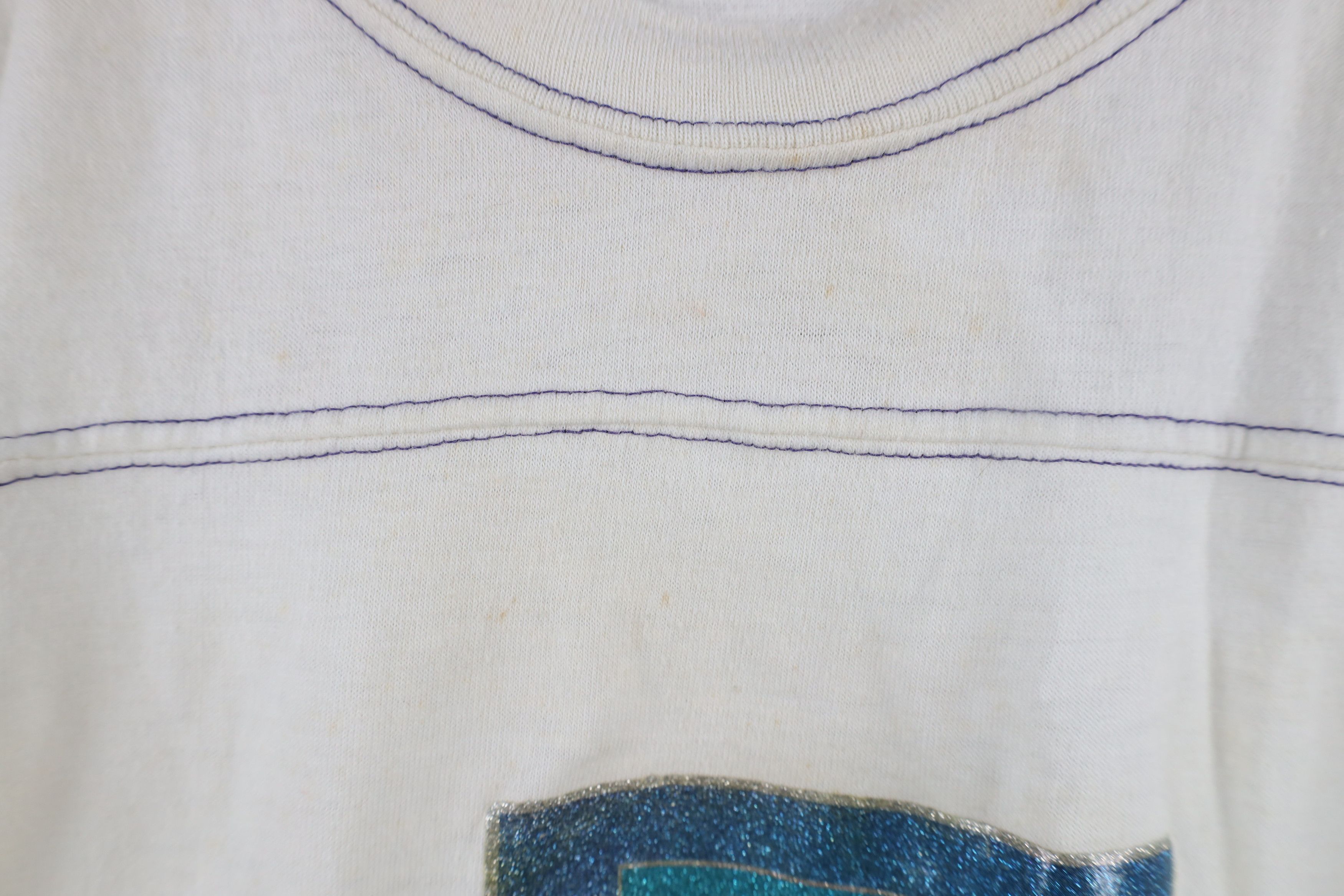 Vintage Vintage 70s Racquetball Jersey Ringer T-Shirt White USA Size S / US 4 / IT 40 - 9 Thumbnail