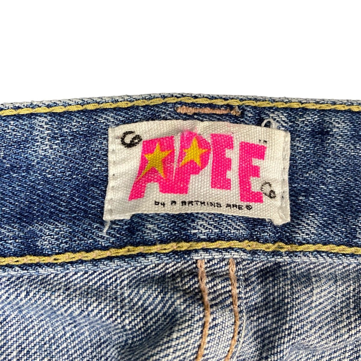 Bape AAPE Baby Milo Denim Size 30" / US 8 / IT 44 - 7 Thumbnail