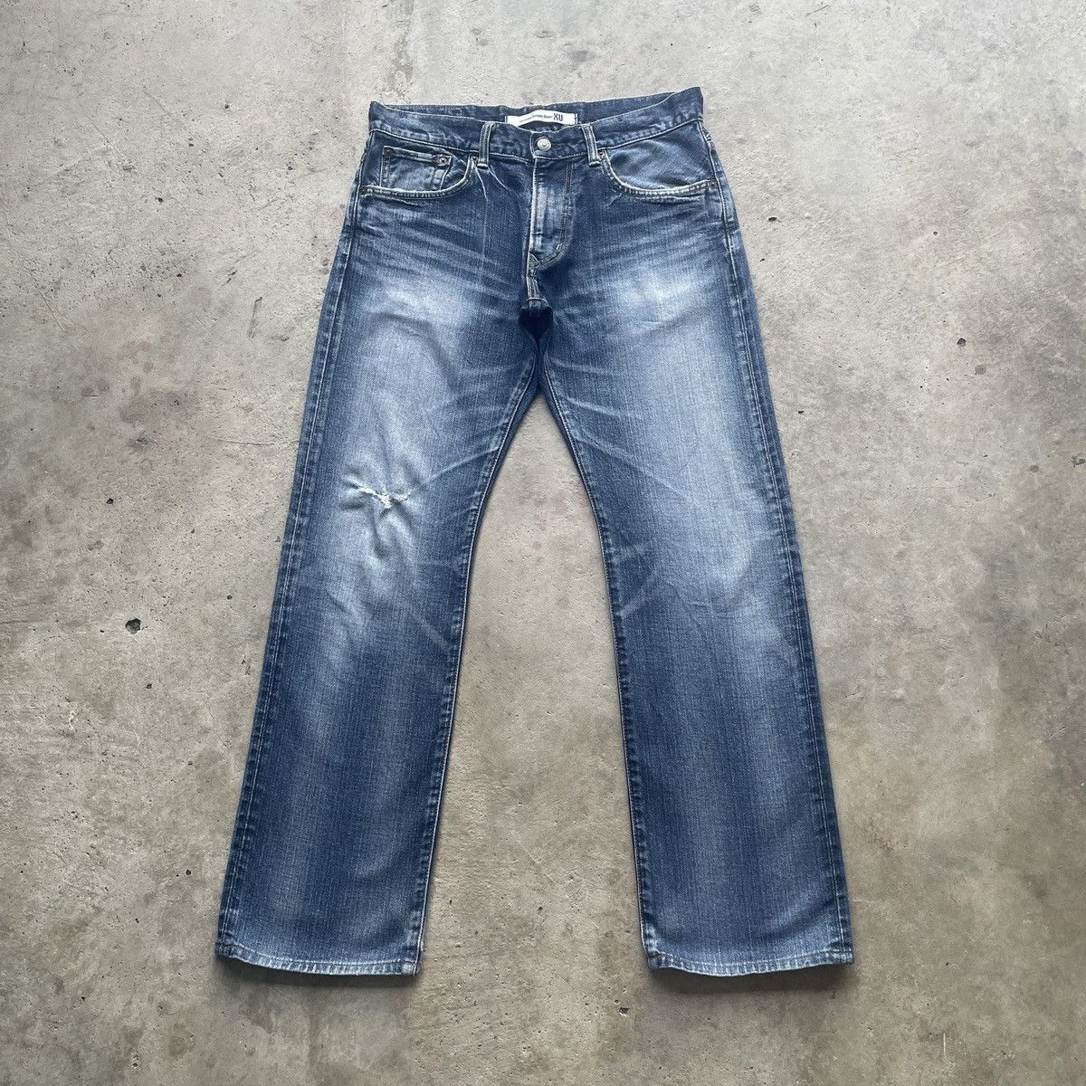 Edwin W33 Vintage Edwin XV Distressed Jeans Faded Denim Pants Size US 33 - 1 Thumbnail