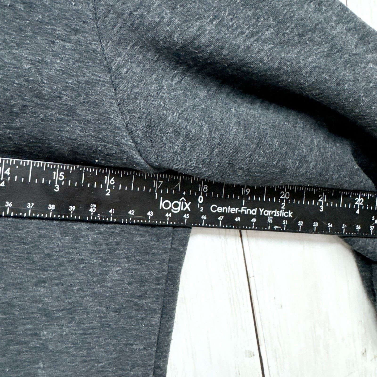 Chocolate Chocolate Dress M Sweatshirt Jersey Heather Gray Crew Midi Size M / US 6-8 / IT 42-44 - 4 Thumbnail