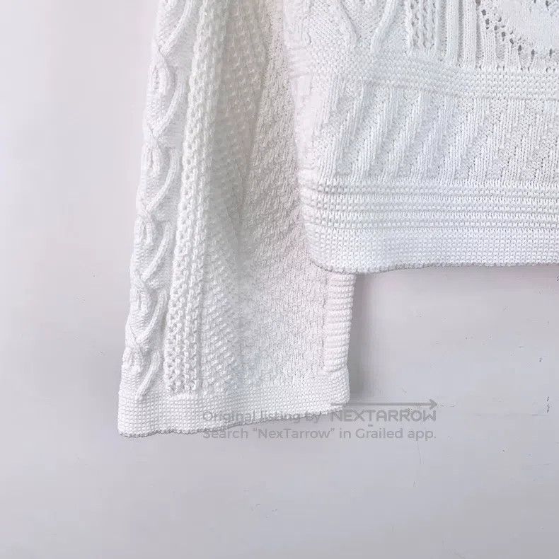 Chanel Chanel White logo embroidered cotton A-line long-sleeved k Size XS / US 0-2 / IT 36-38 - 5 Thumbnail