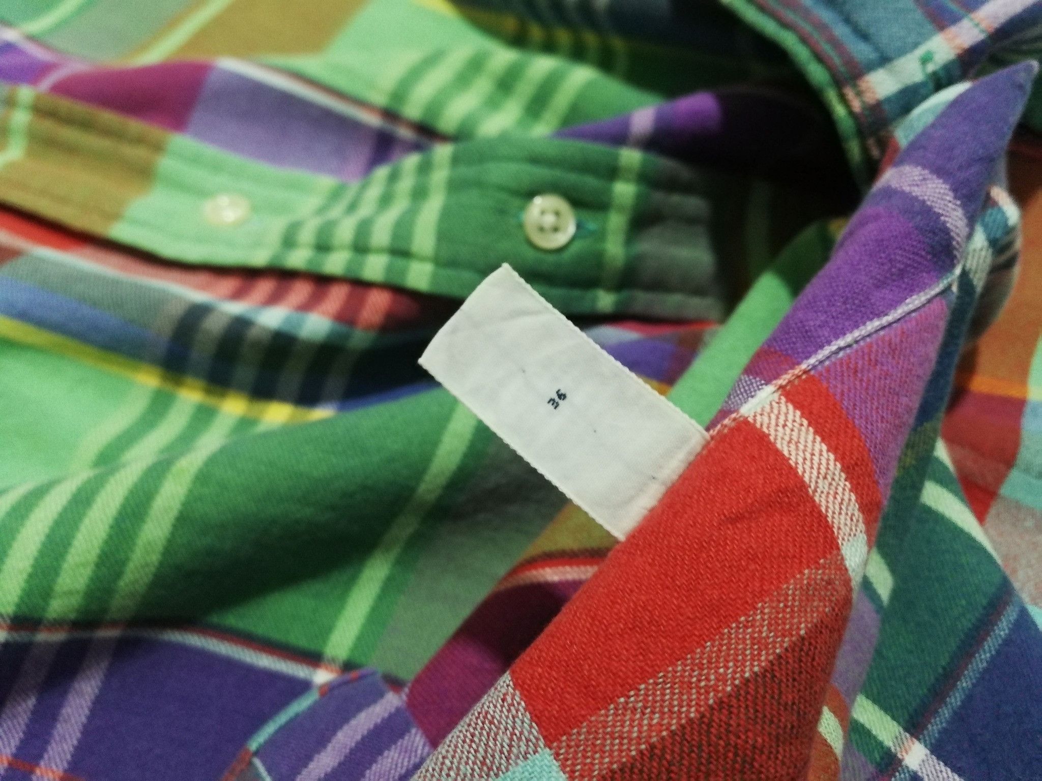 Polo Ralph Lauren × Vintage Vintage Ralph Lauren India button up M 2074 Size US M / EU 48-50 / 2 - 6 Thumbnail