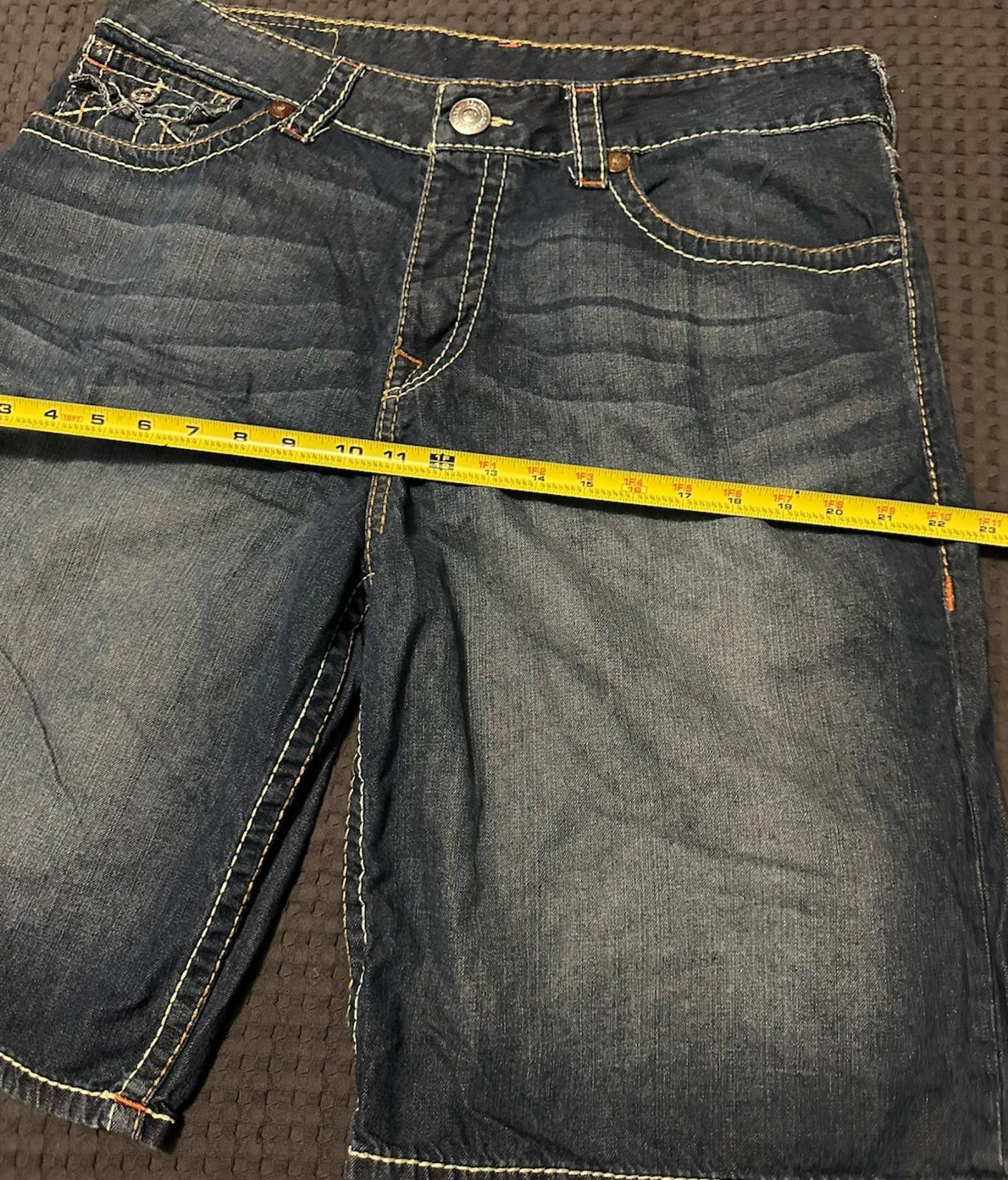 True Religion True Religion Jeans Swimwear Blue Denim Surf Shorts Men’s 38 Size US 32 / EU 48 - 7 Thumbnail