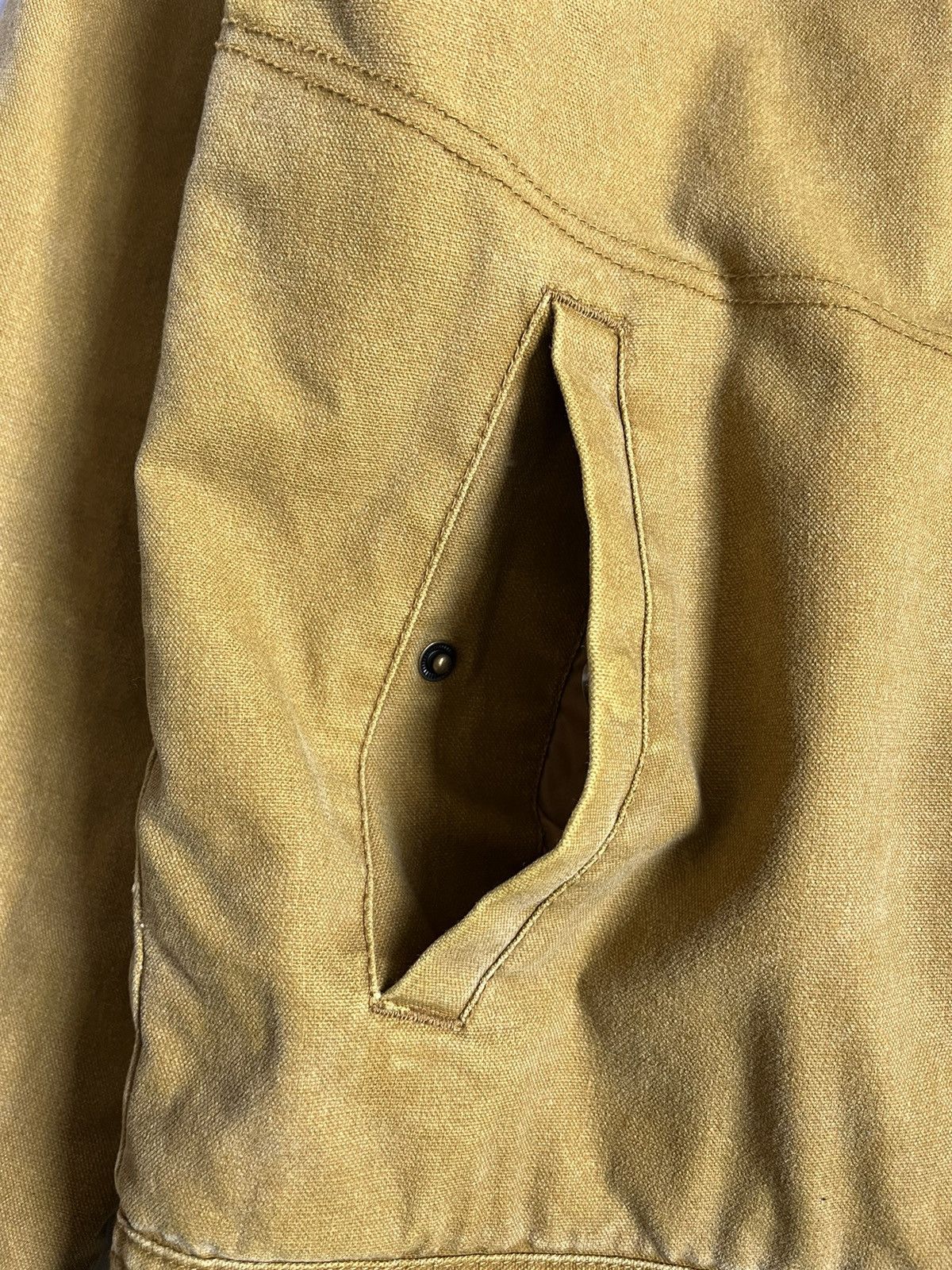 Quiksilver Quiksilver Men Mustard Sherpa Zip Jacket Size US M / EU 48-50 / 2 - 7 Thumbnail