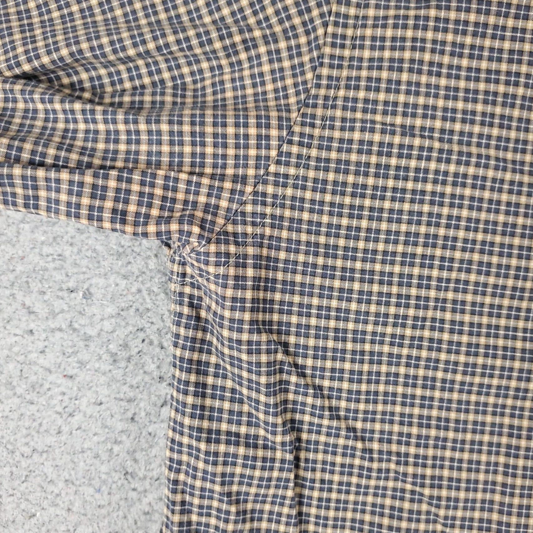 Tommy Hilfiger Tommy Hilfiger Shirt Mens XL Blue Beige Plaid Button-Up Long Sleeve Casual Business Formal 80s 90s Preppy Mens Size US XL / EU 56 / 4 - 4 Thumbnail
