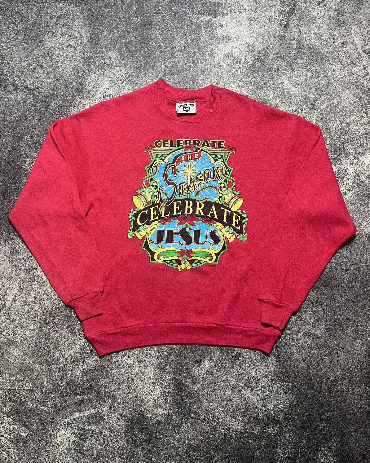 Lee Vintage 1994 jesus sweatshirt Tags by lee Size US M / EU 48-50 / 2 - 1 Thumbnail