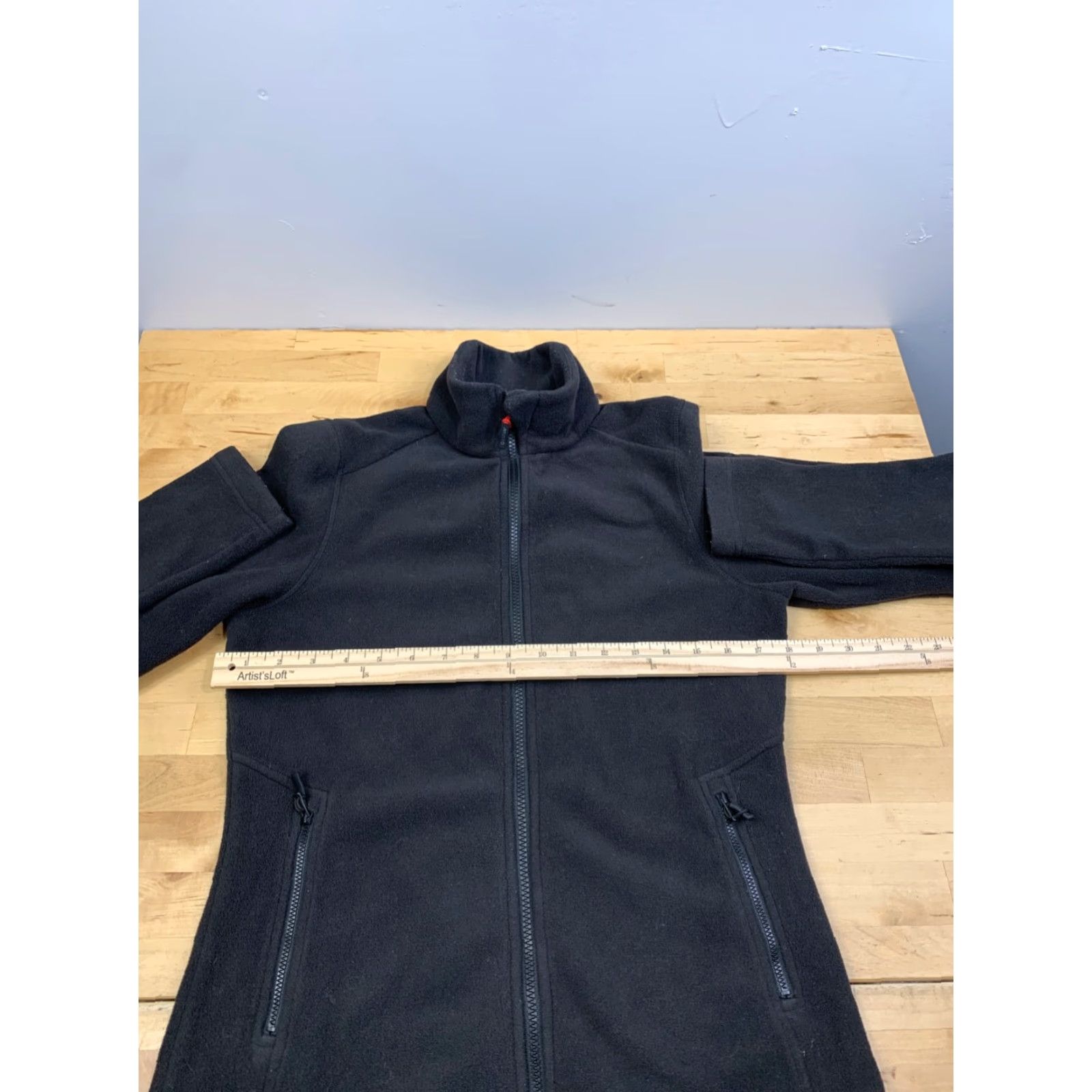 Musto MUSTO Jacket Womens 6 Black Full Zip Pockets Fleece Corsica Size 6 Casual Outdoor Size M / US 6-8 / IT 42-44 - 3 Thumbnail