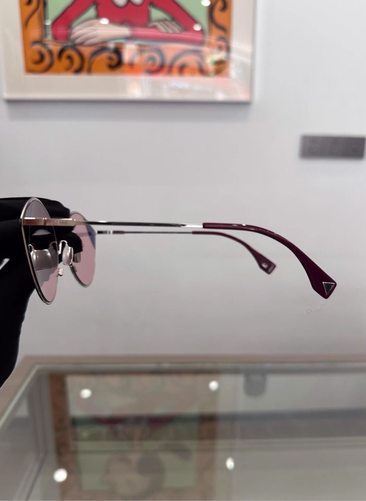 Fendi Fendi pink sunglasses new with box Size ONE SIZE - 6 Thumbnail