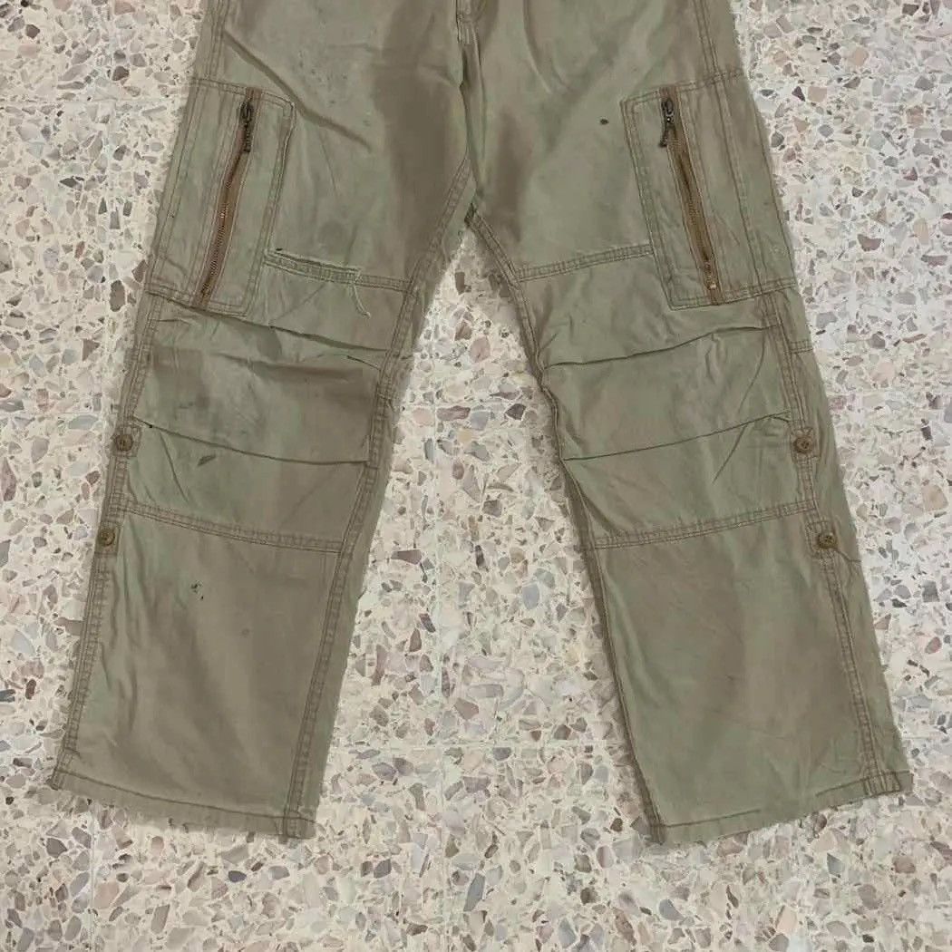 Japanese Brand RUSTY DIRTY! Japanese Vintage Utility Trousers Distressed Size US 31 - 5 Thumbnail
