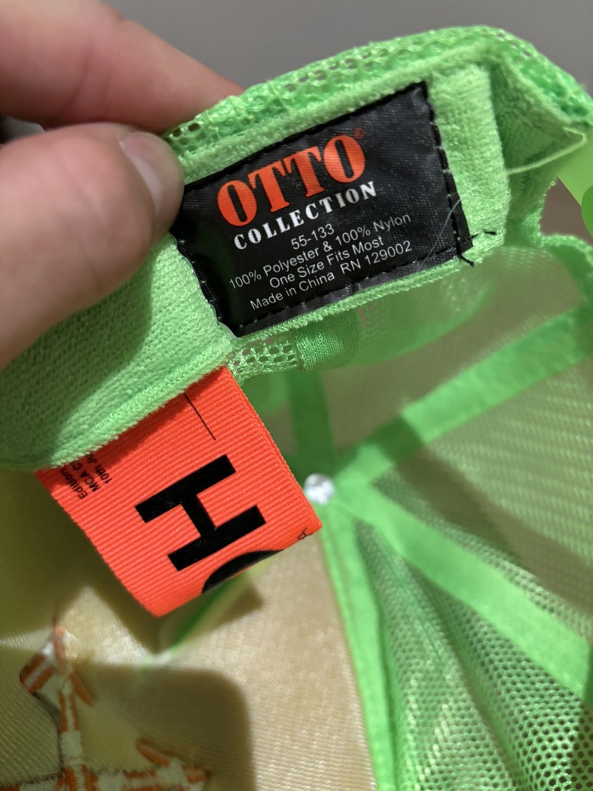 Off-White Off White Virgil Abloh Trucker Hat figure of speech Size ONE SIZE - 2 Thumbnail