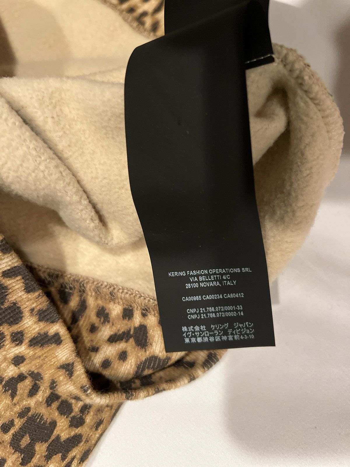 Saint Laurent Paris Saint Laurent men’s leopard print hoodie. L $1090 Size US L / EU 52-54 / 3 - 14 Thumbnail