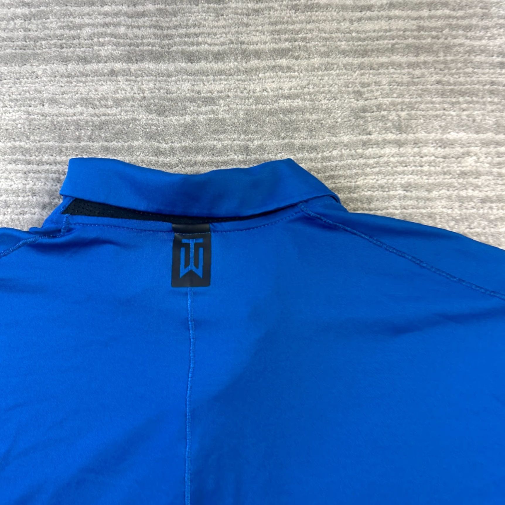 Nike Nike Tiger Woods Polo Shirt Mens XL Blue Golf Dri Fit Size US XL / EU 56 / 4 - 5 Thumbnail