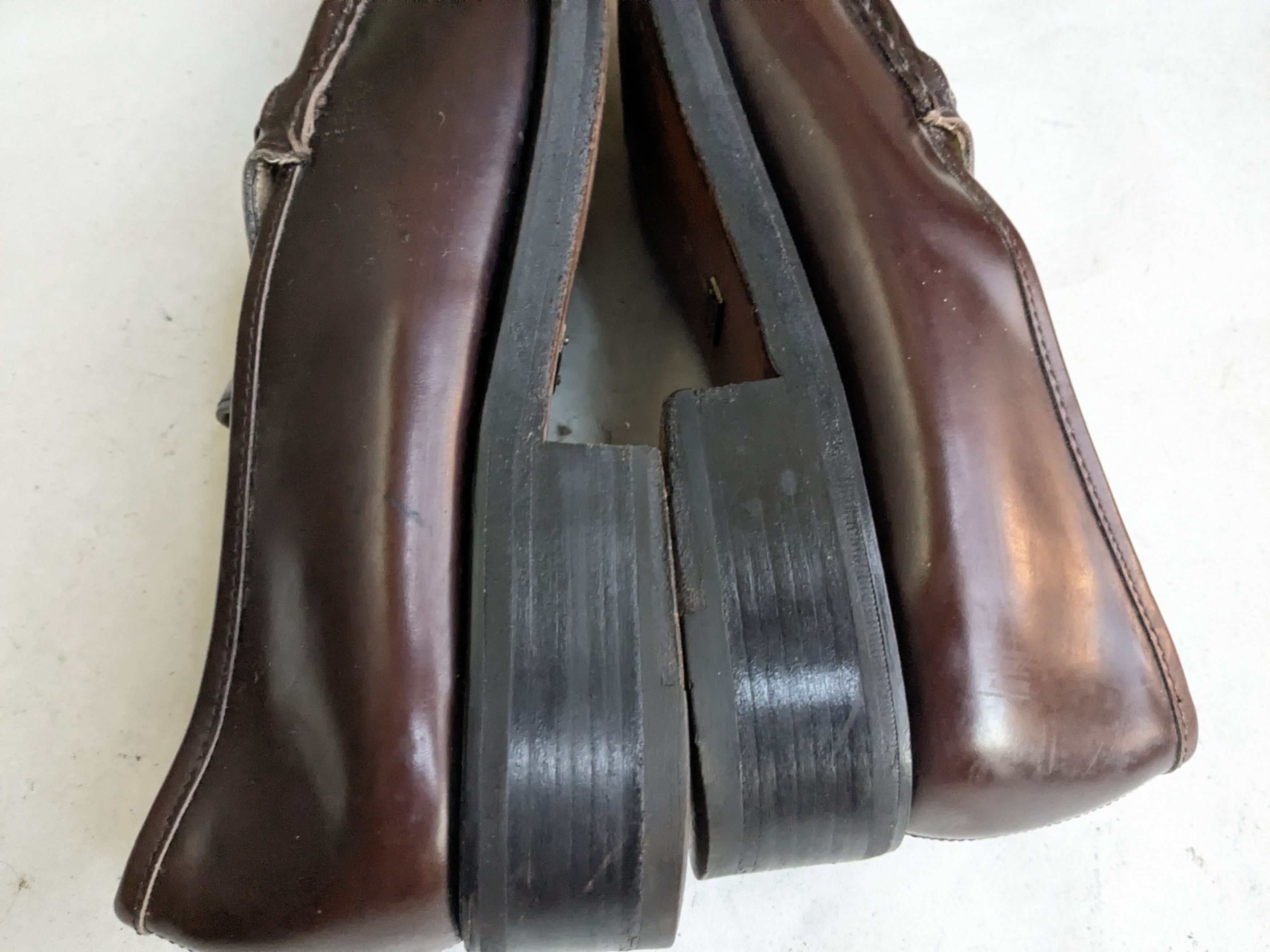 Gucci Gucci Horsebit Loafers Burgundy Leather 13 D Size US 13 / EU 46 - 10 Thumbnail