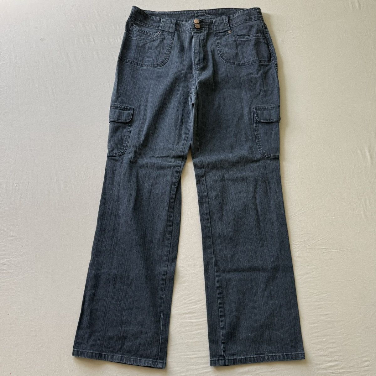 Other Y2K Era Venezia Cargo Bootcut Jeans Size 36" / US 14 / IT 50 - 1 Thumbnail