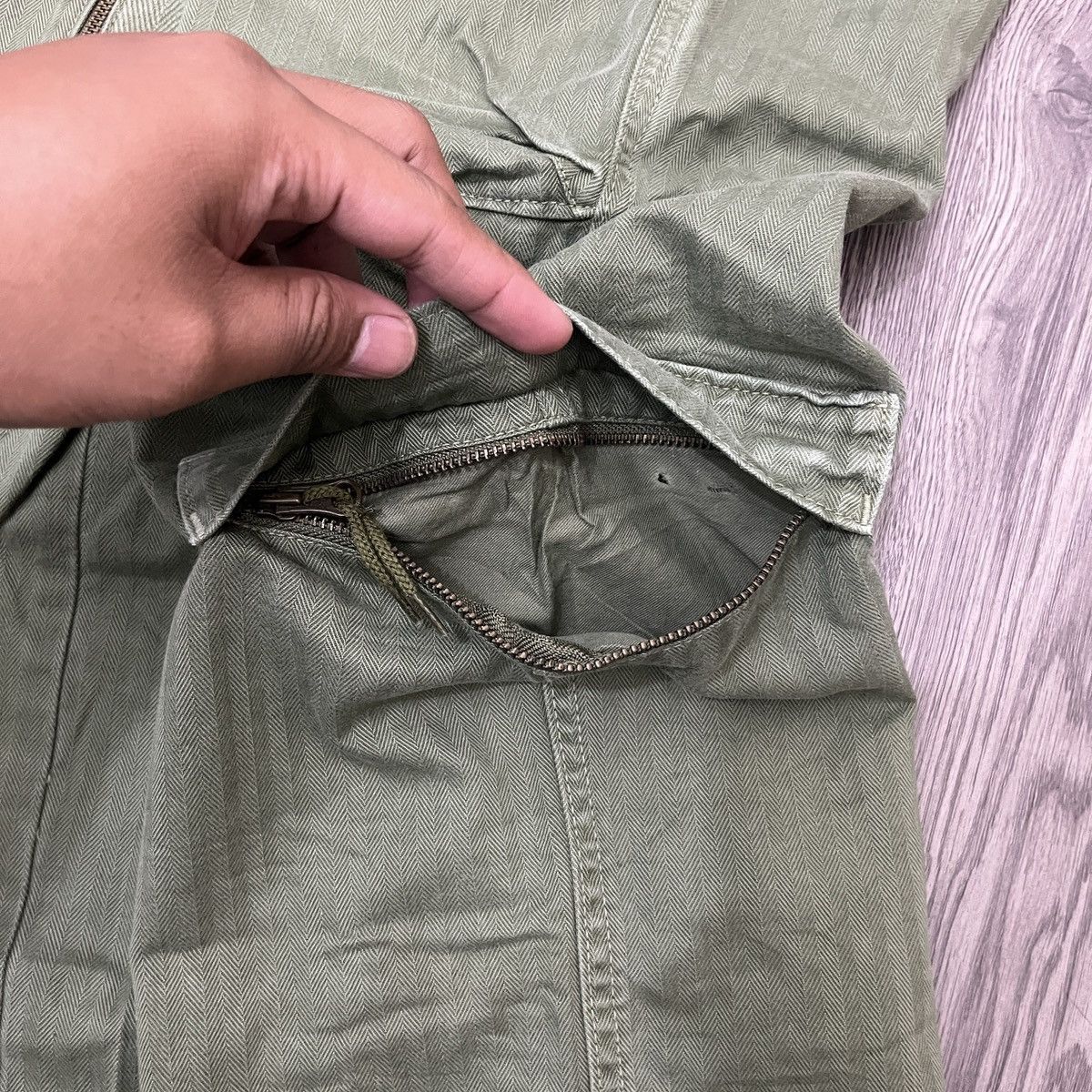Sage De Cret Westren Army Big Pocket Cargo Sage De Cret Vintage ifsix Size US 28 / EU 44 - 12 Thumbnail