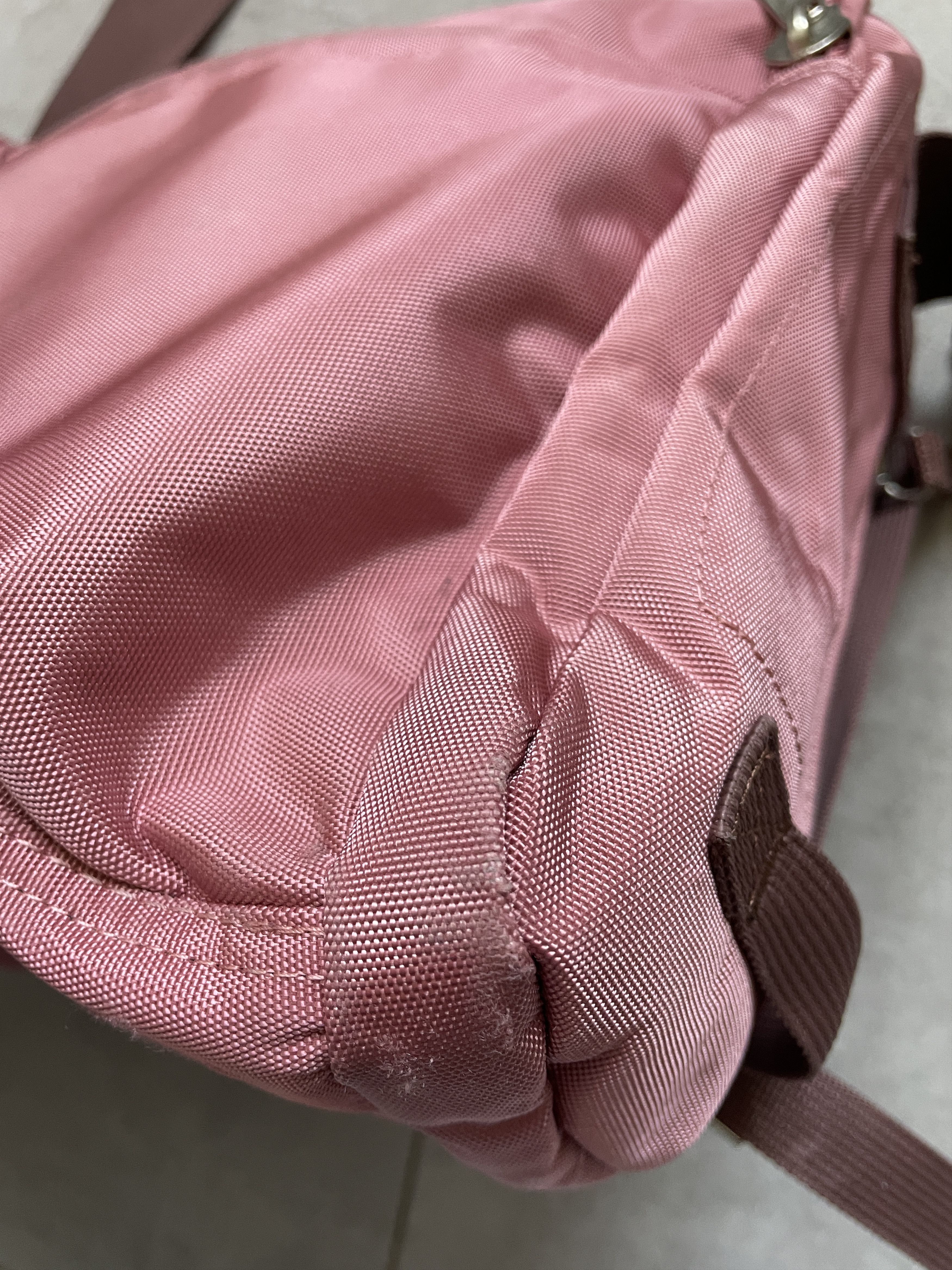 Japanese Brand GEORGE GINA LUCY Y2K AVANT GARDE PINK SHOULDER MESSENGER BAG Size ONE SIZE - 7 Thumbnail