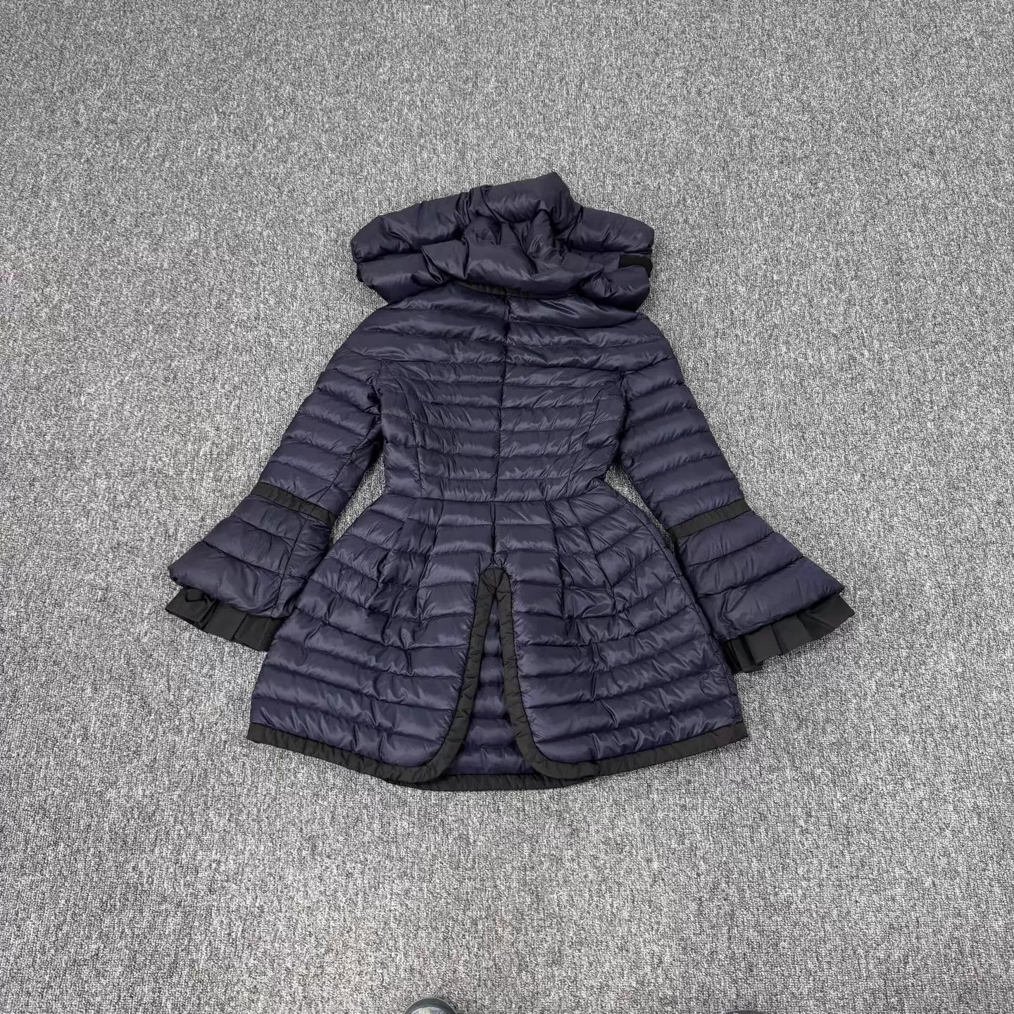 Moncler Moncler Couperin Slim Waist-Tied Skirted Down Jkt 0 99% New Size XS / US 0-2 / IT 36-38 - 2 Thumbnail