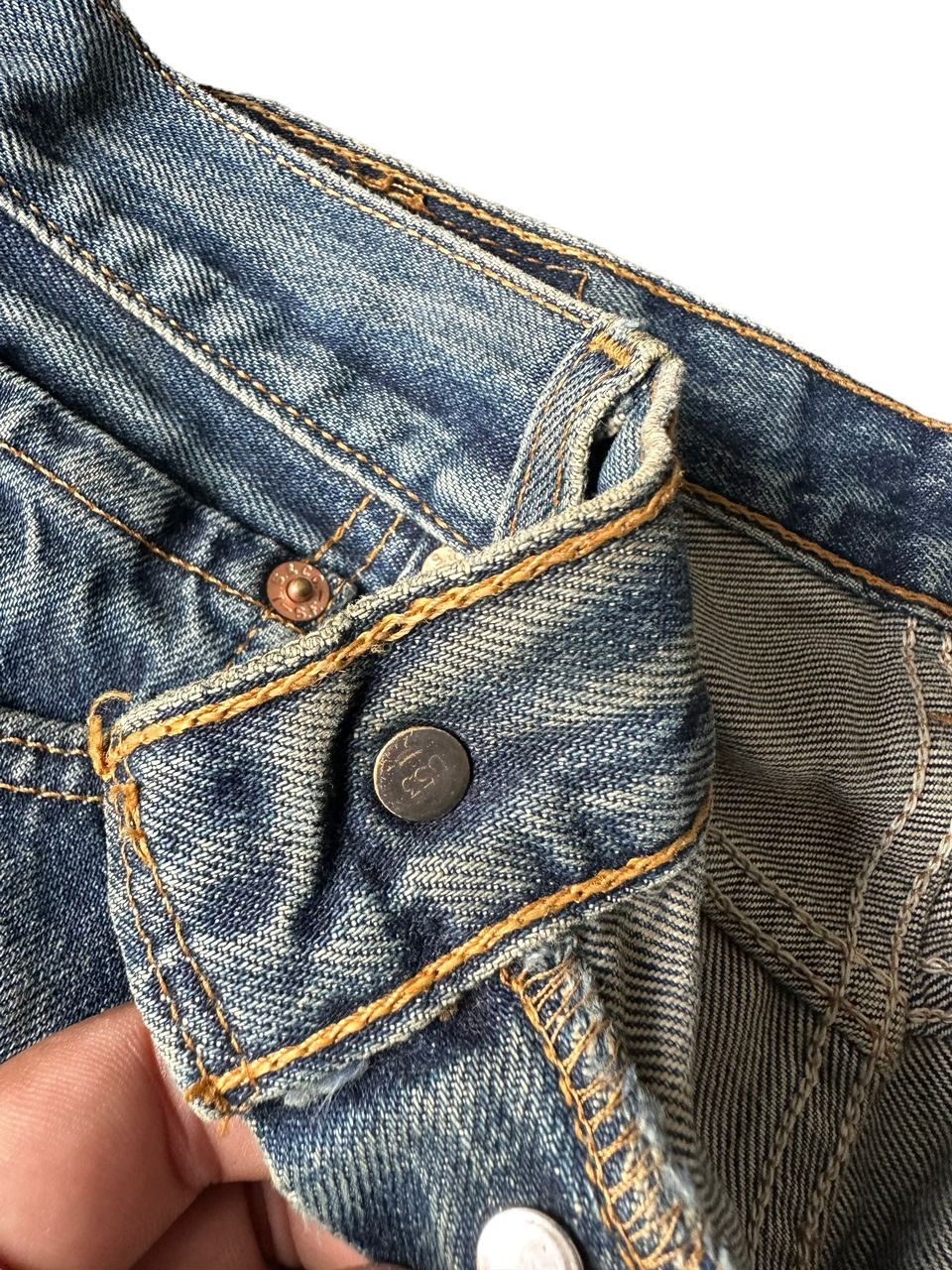 Levi's Vintage Levi's 501 rusty wash denim jeans size 29 Size US 29 - 4 Thumbnail